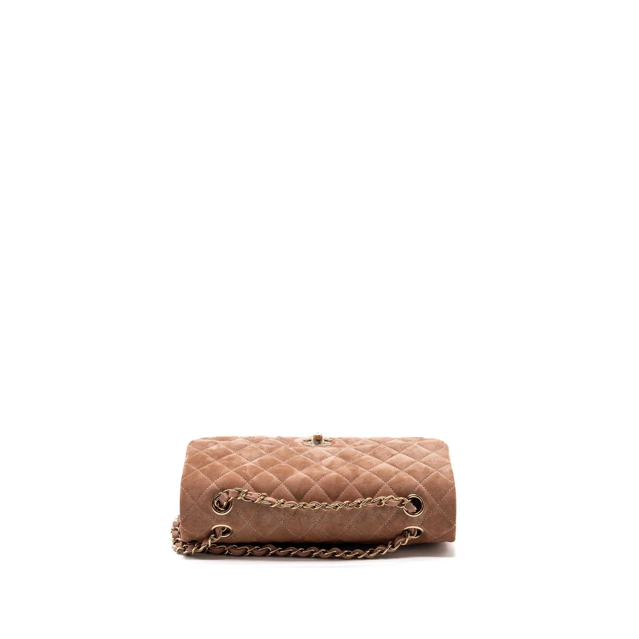 chanel-medium-classic-double-flap-bag-suede-leather-light-brown-lghw-microchip