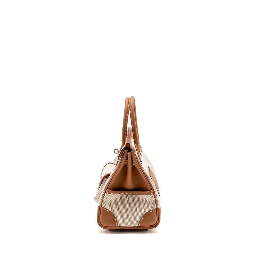 hermes-birkin-25-cargo-toile-h-swift-ecru-beige-gold-shw-stamp-k
