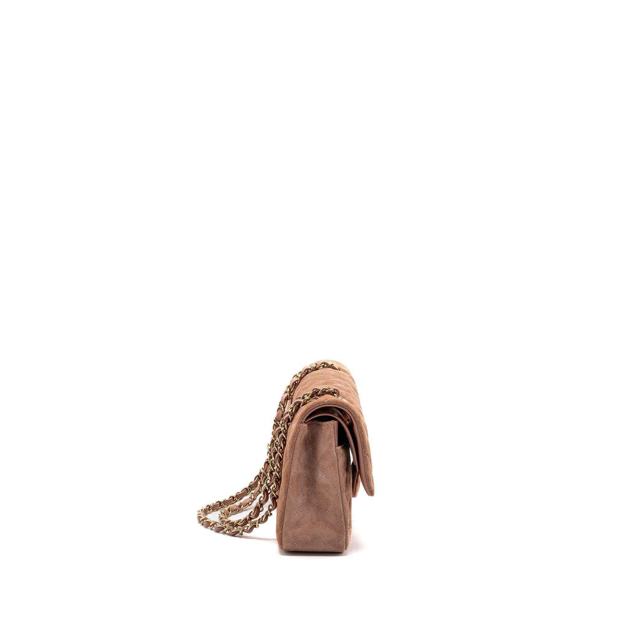 chanel-medium-classic-double-flap-bag-suede-leather-light-brown-lghw-microchip