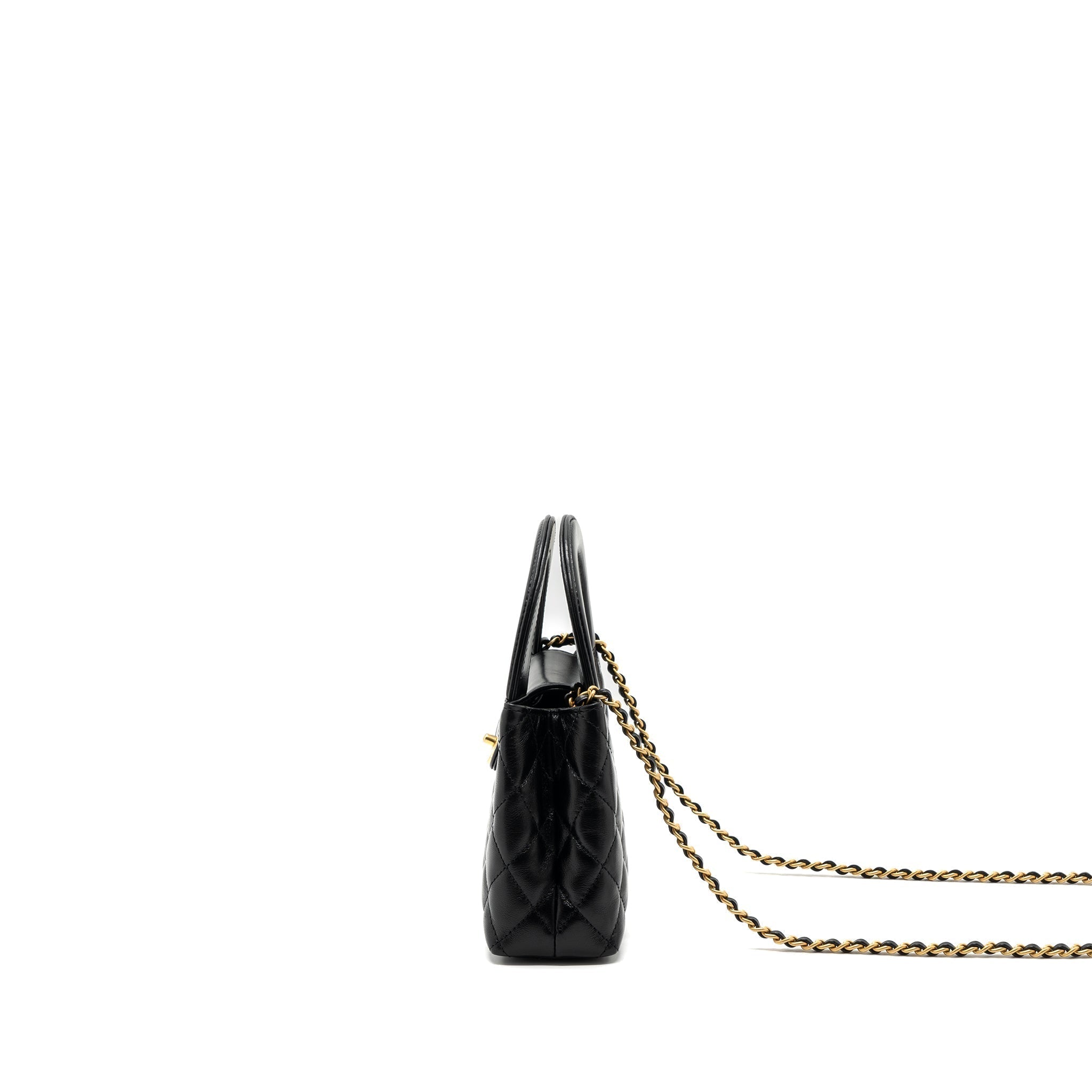 chanel-23k-mini-shopping-bag-calfskin-black-brushed-ghwmicrochip