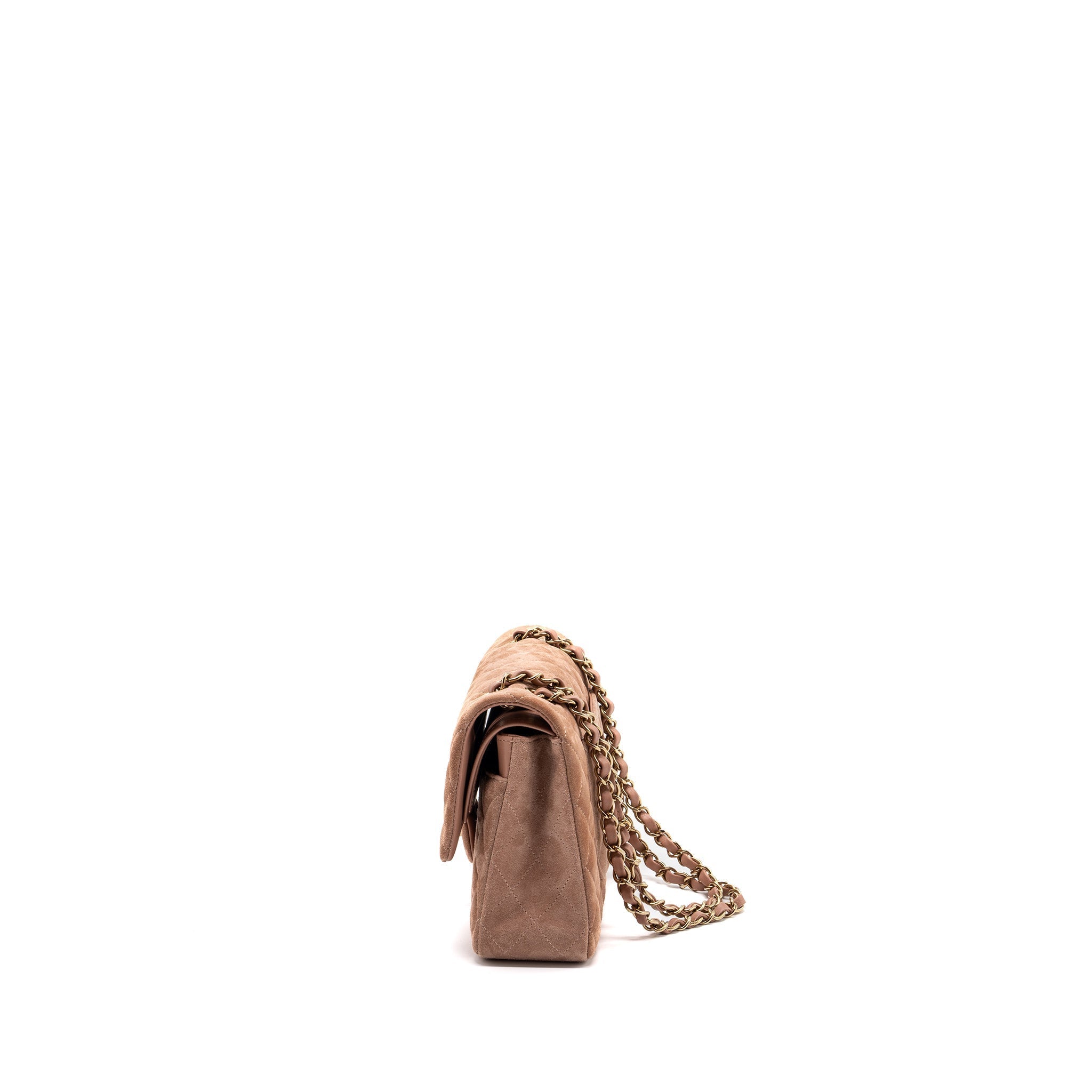 chanel-medium-classic-double-flap-bag-suede-leather-light-brown-lghw-microchip