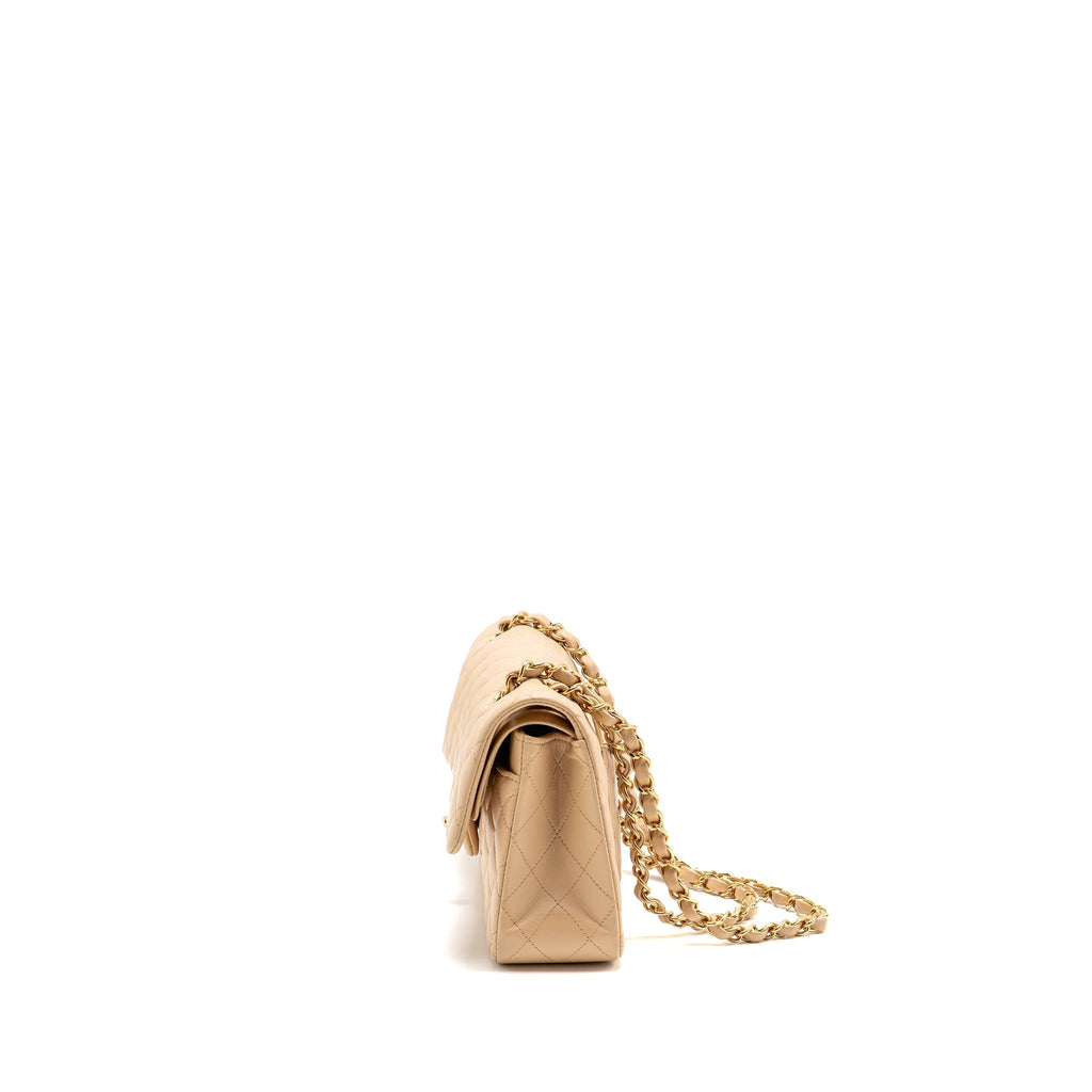 chanel-small-classic-double-flap-bag-lambskin-beige-ghw
