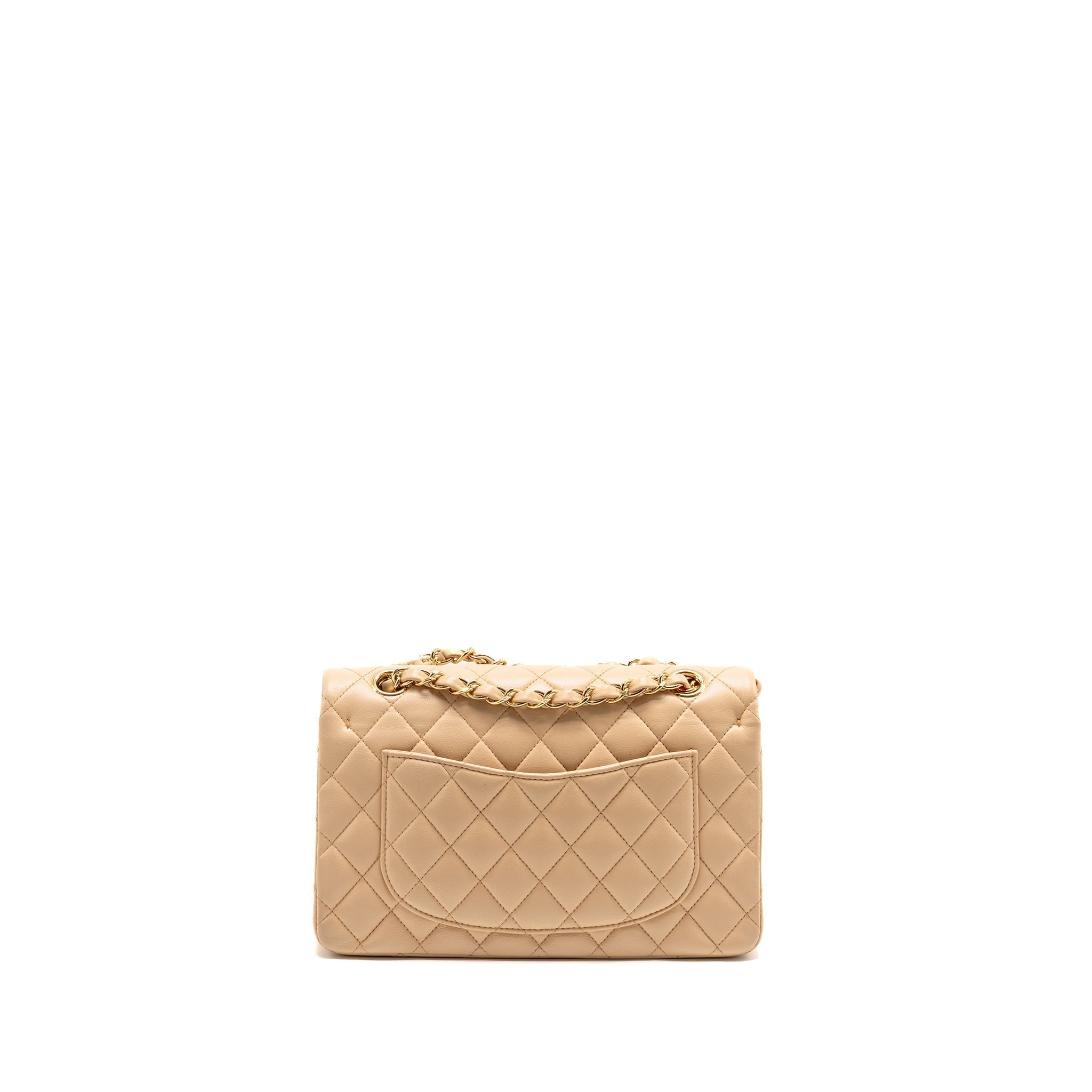 chanel-small-classic-double-flap-bag-lambskin-beige-ghw
