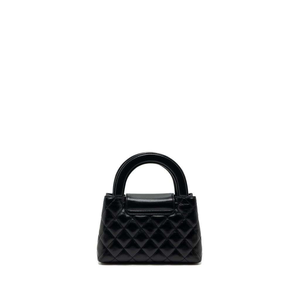 chanel-23k-mini-shopping-bag-calfskin-black-brushed-ghwmicrochip