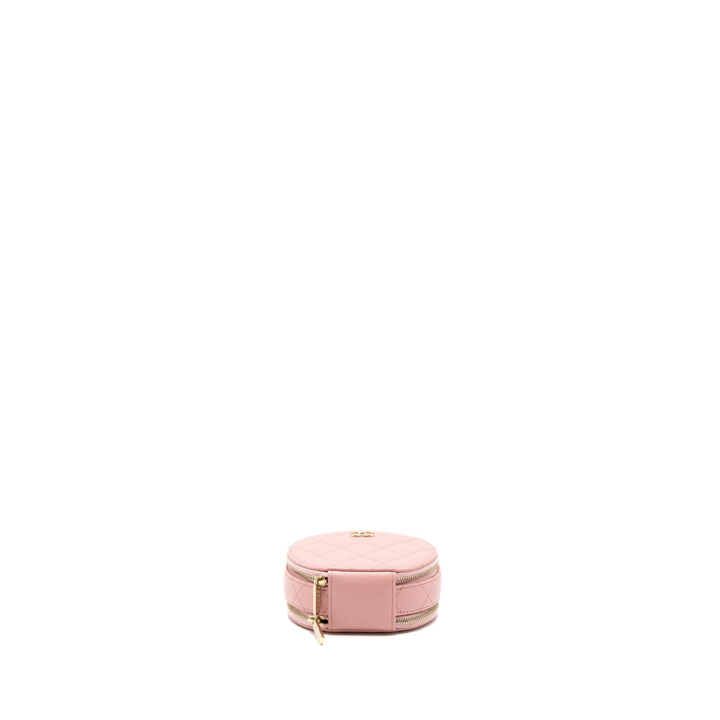 chanel-top-handle-mini-round-vanity-with-chain-caviar-pink-lghw