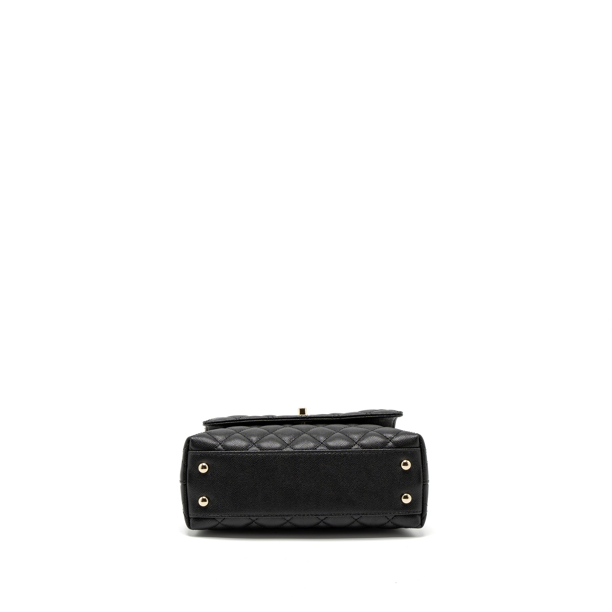 chanel-small-coco-handle-caviar-black-lghw-microchip-7