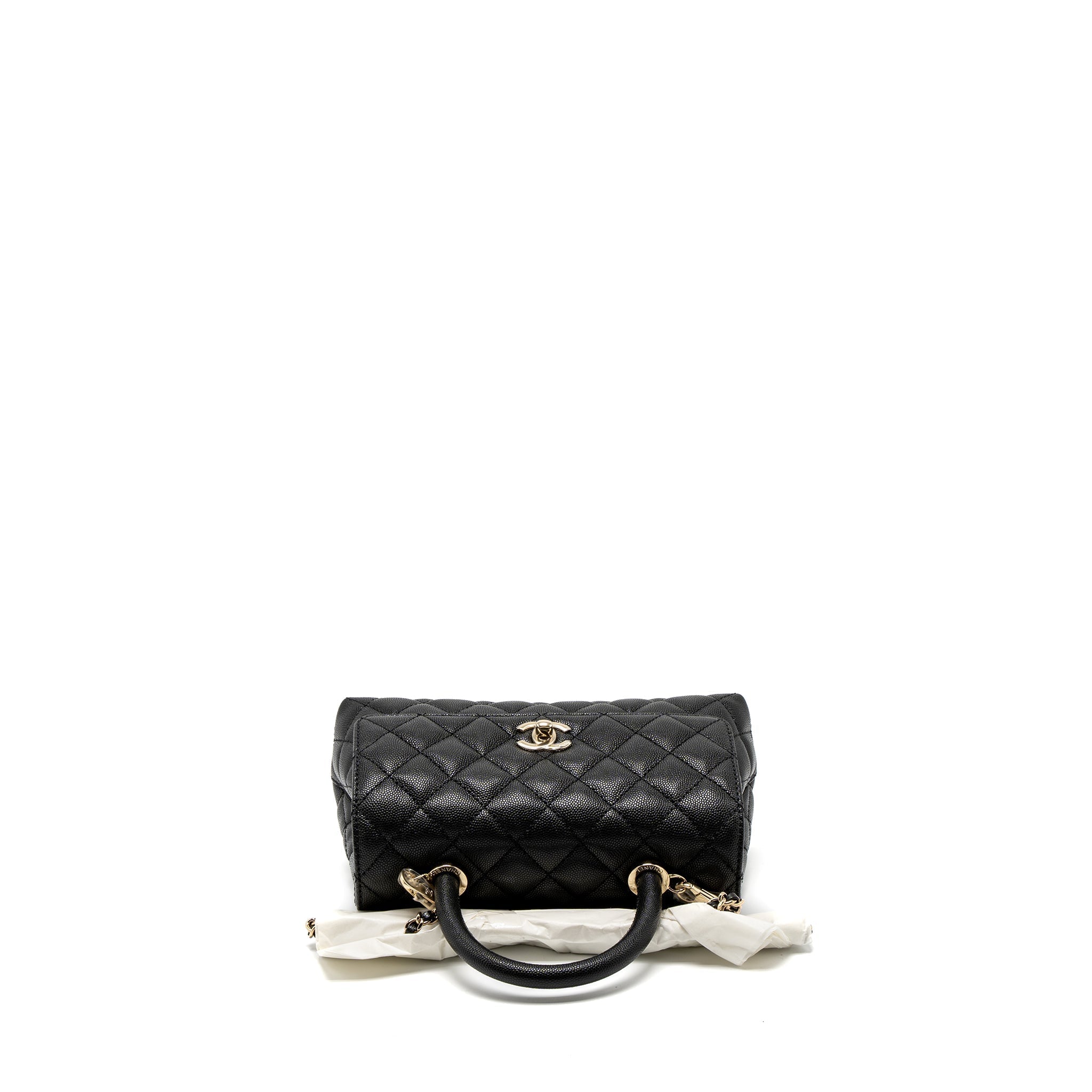 chanel-small-coco-handle-caviar-black-lghw-microchip-7