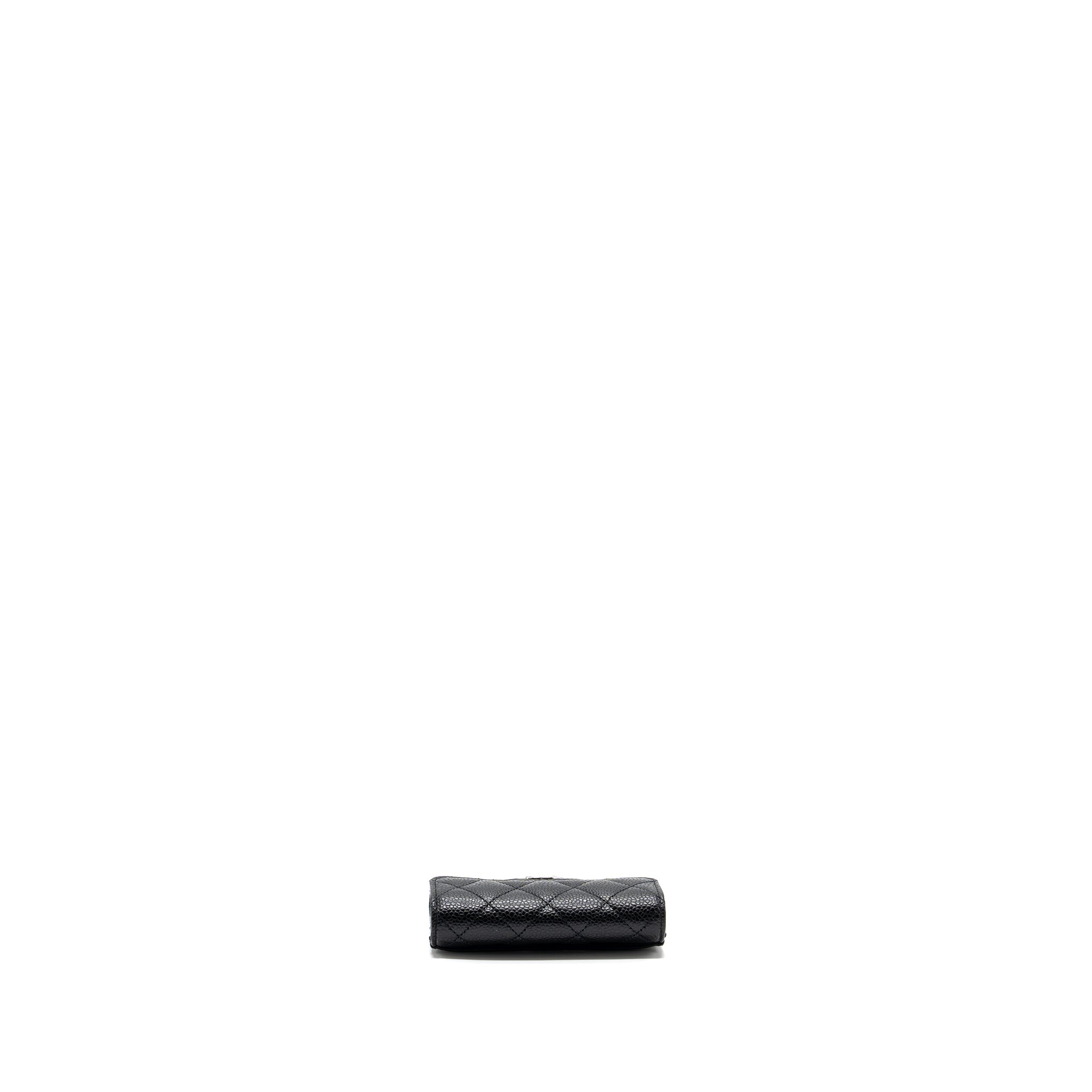 chanel-classic-flap-card-holder-caviar-black-shw-6