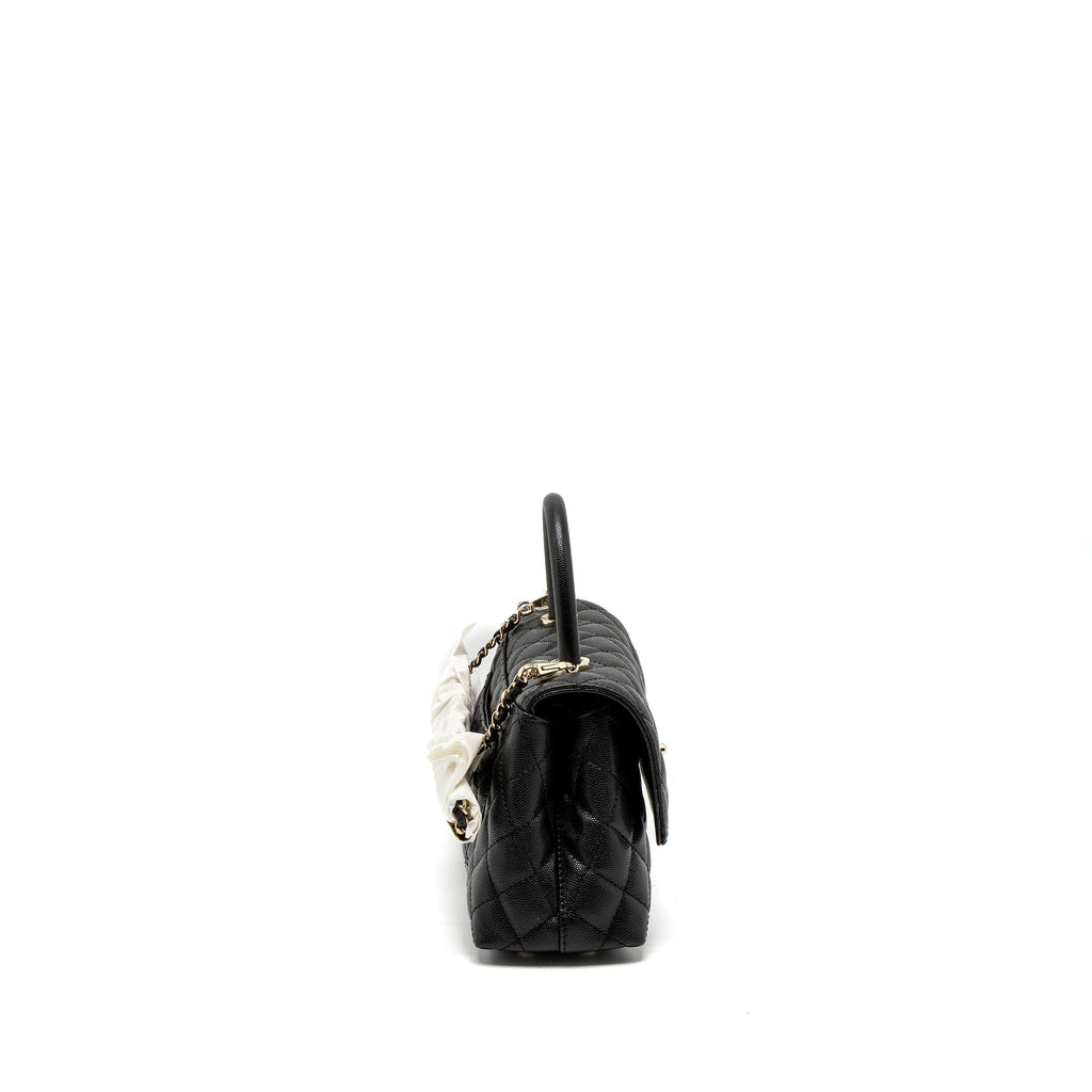 chanel-small-coco-handle-caviar-black-lghw-microchip-7