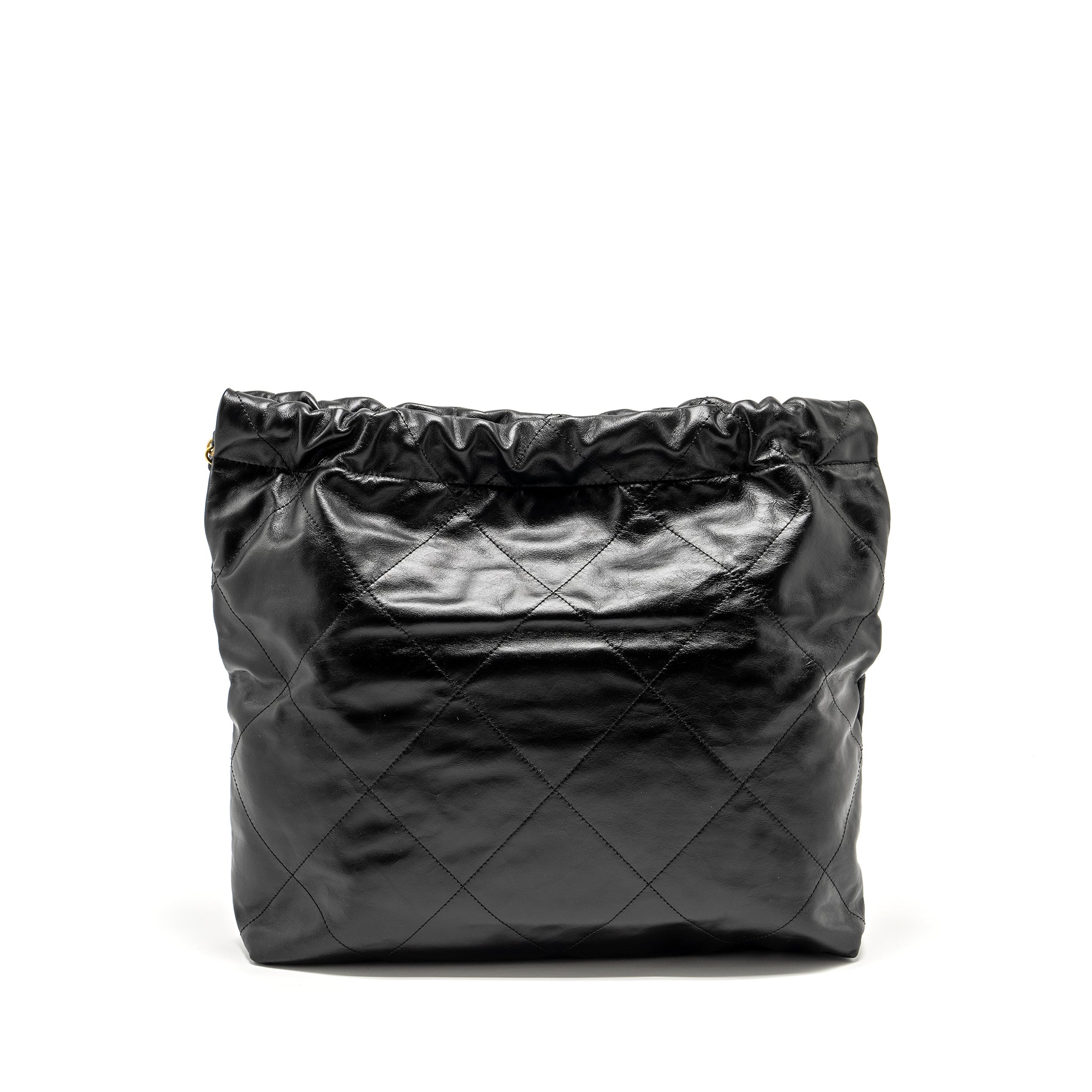 chanel-medium-22-bag-gold-letter-shiny-calfskin-black-ghw-microchip-1