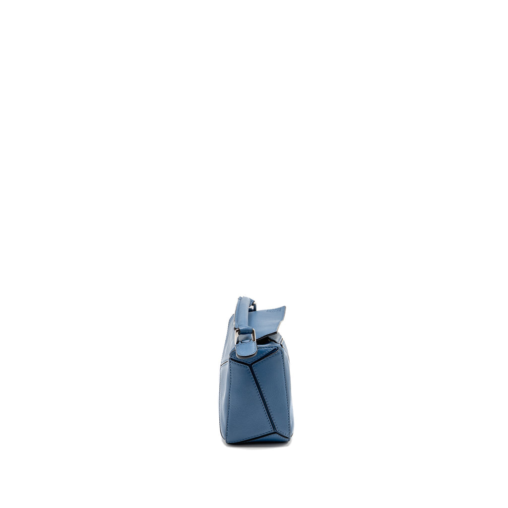 loewe-mini-puzzle-bag-calfskin-dark-blue-shw