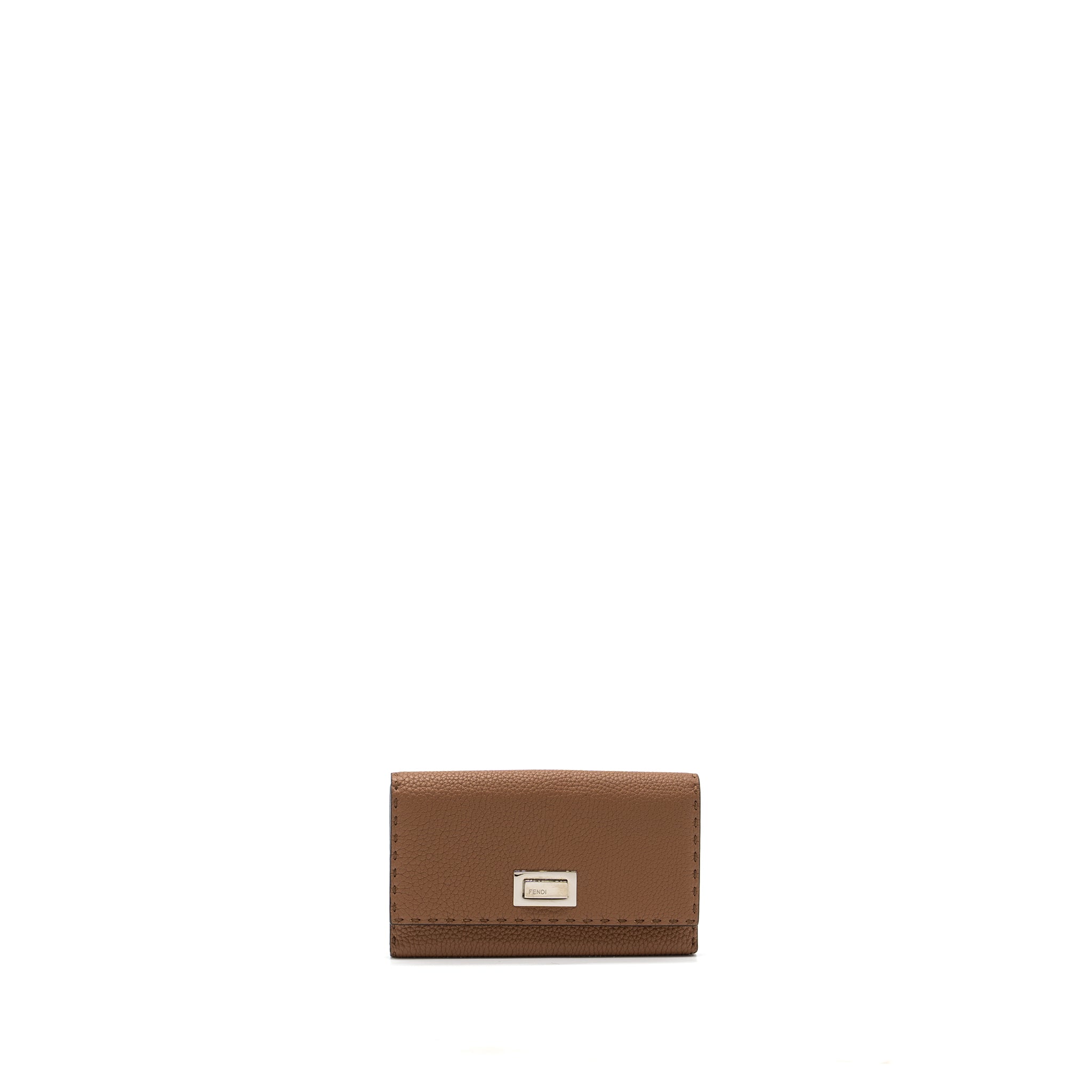 fendi-peekaboo-continental-wallet-with-topstitching-leather-brown-shw