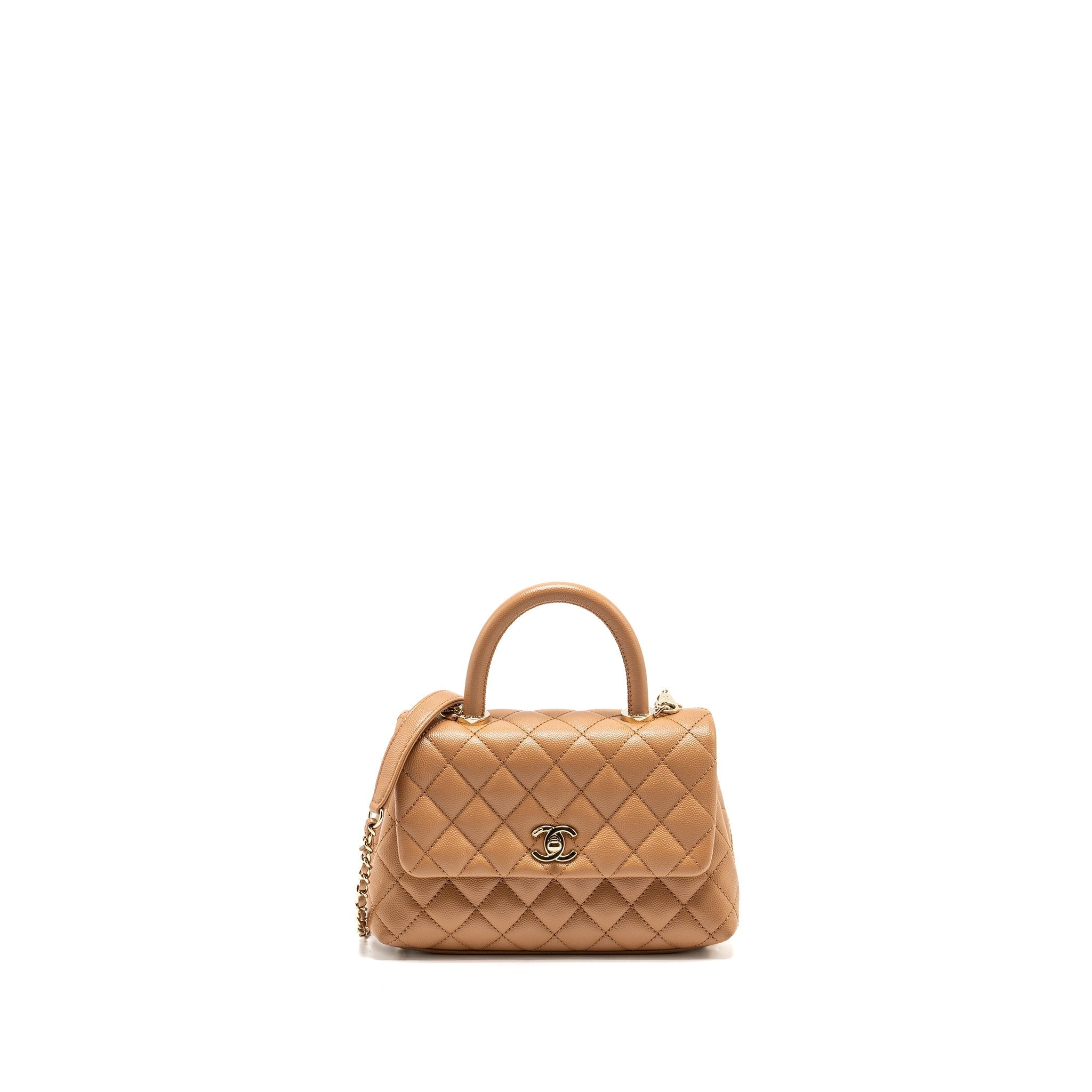 chanel-21p-small-coco-handle-caviar-caramel-lghw-1