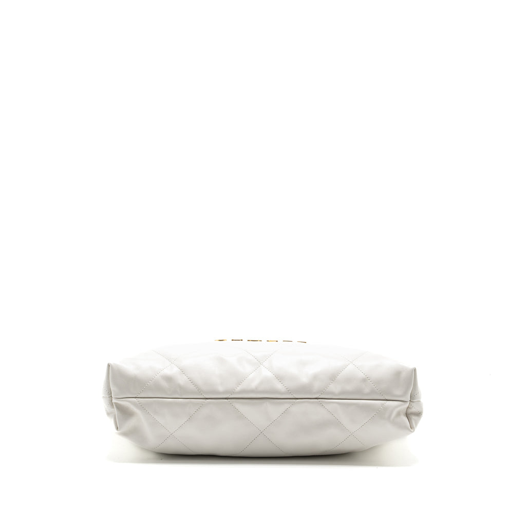 chanel-medium-22-bag-gold-letter-shiny-calfskin-white-ghw-microchip-copy