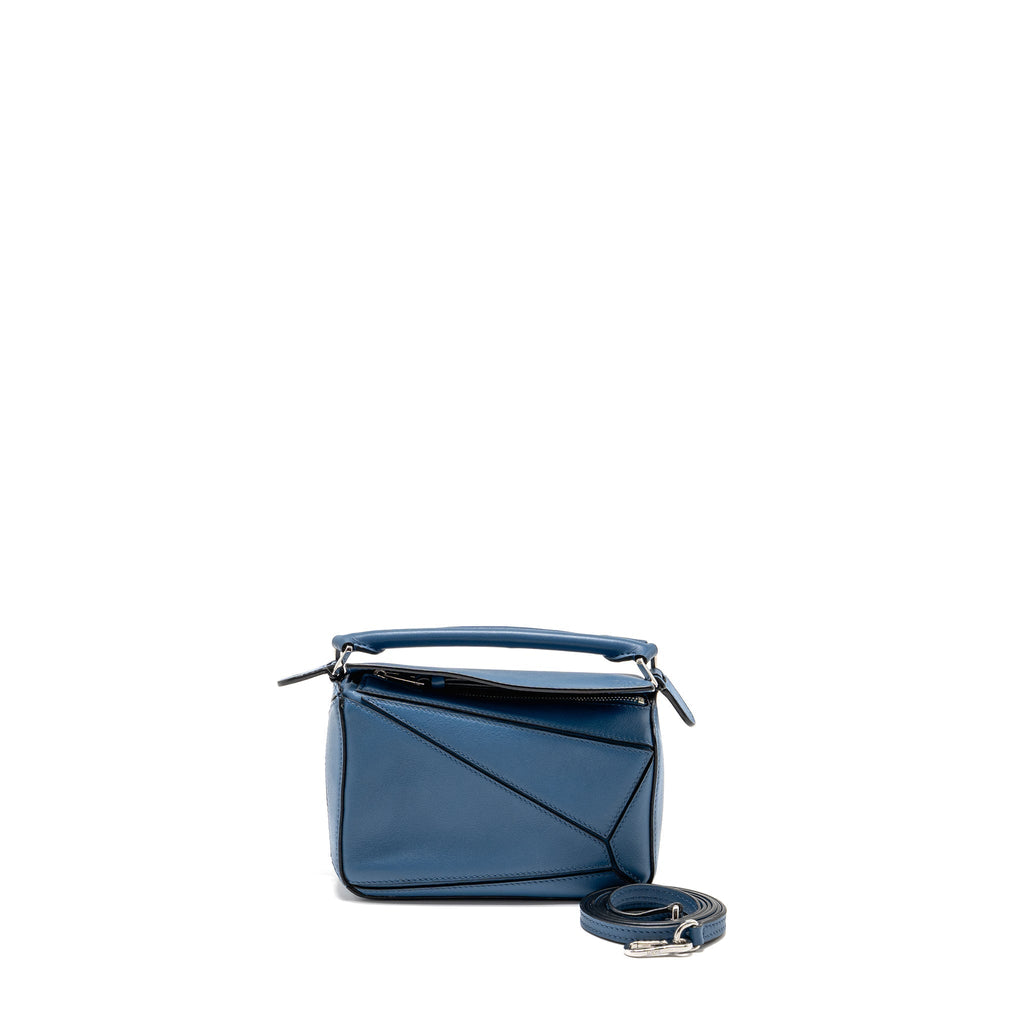 loewe-mini-puzzle-bag-calfskin-dark-blue-shw
