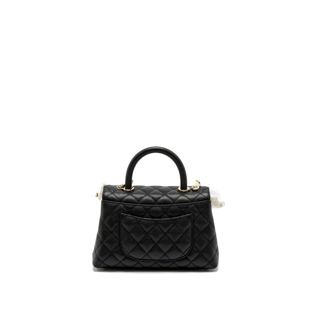 chanel-small-coco-handle-caviar-black-lghw-microchip-7