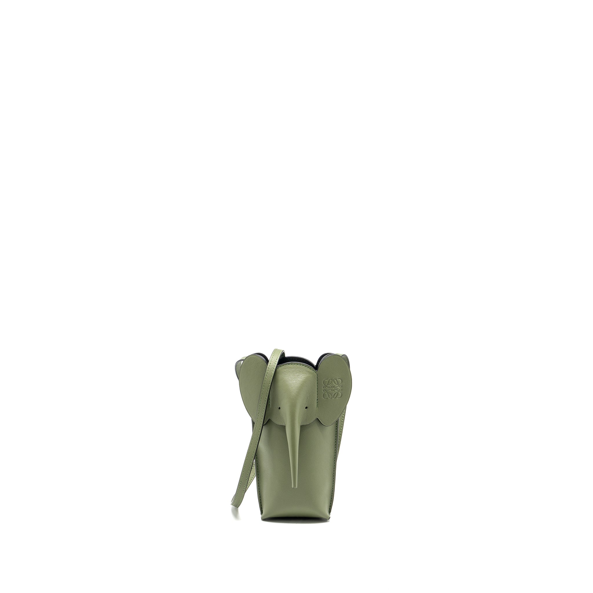 loewe-elephant-pocket-calfskin-avocado-green