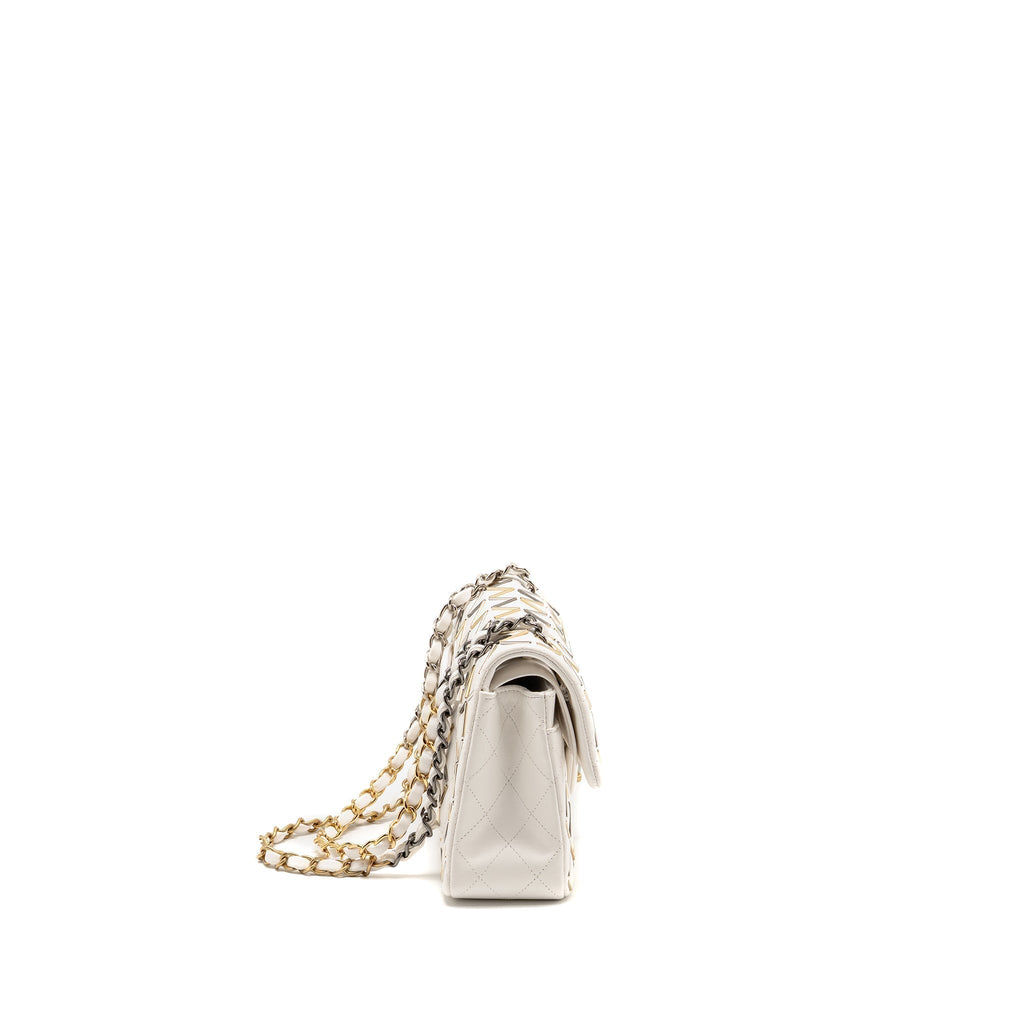chanel-bicolor-metal-small-classic-double-flap-bag-lambskin-white-mulitcolour-hardware-copy-1