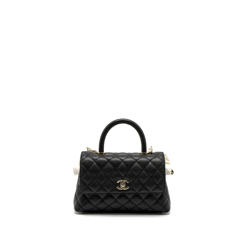 chanel-small-coco-handle-caviar-black-lghw-microchip-7