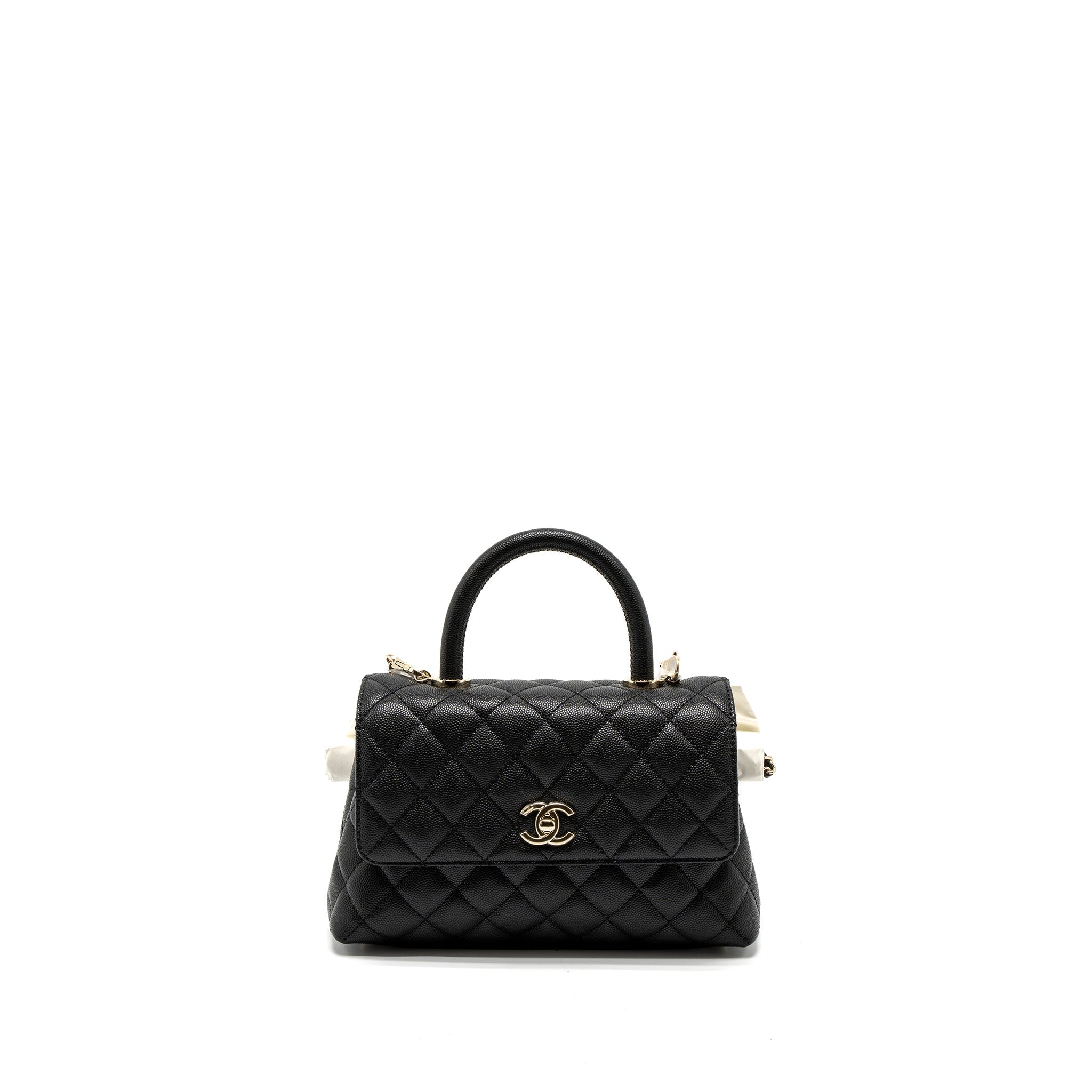 chanel-small-coco-handle-caviar-black-lghw-microchip-7
