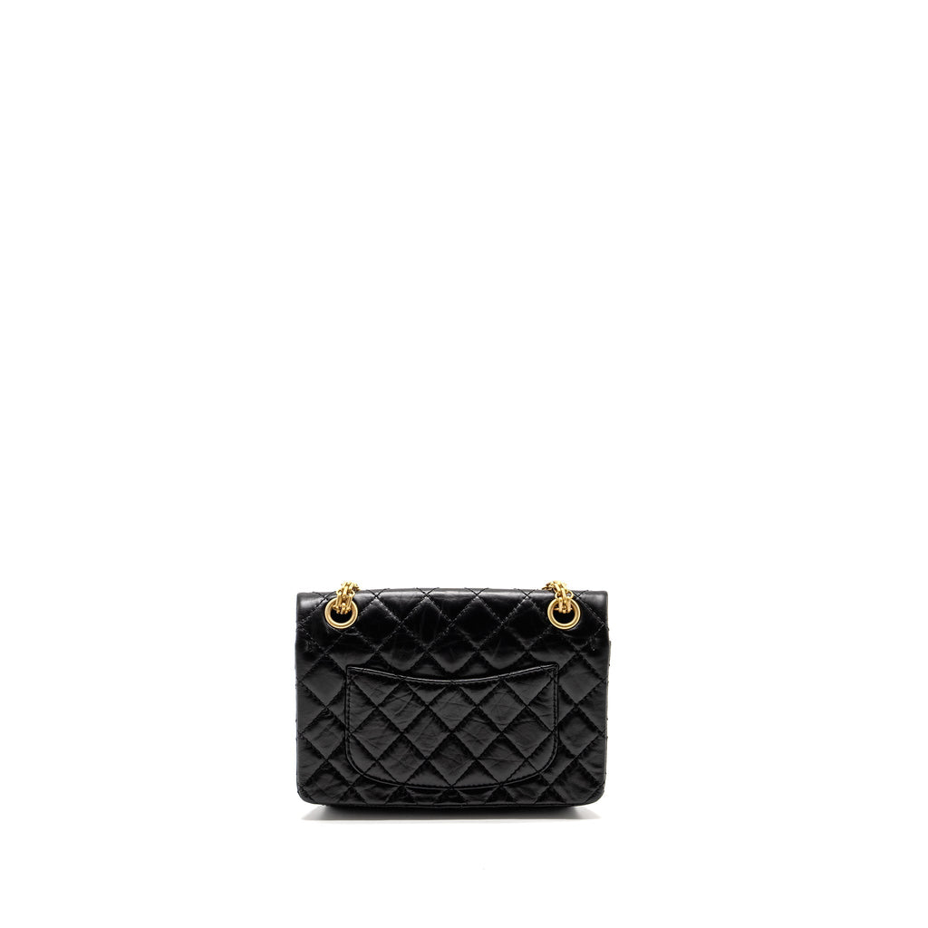 chanel-mini-2-55-reissue-flap-bag-aged-calfskin-black-brushed-ghw-microchip-copy