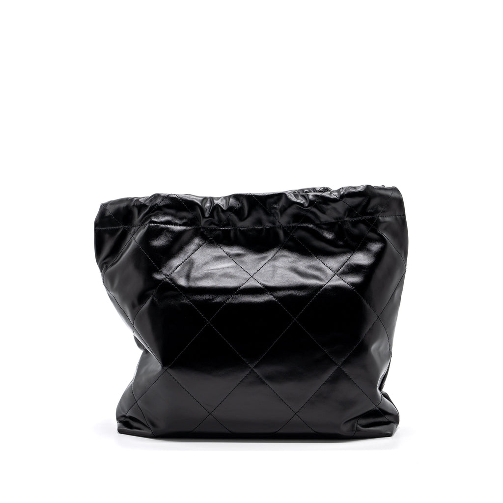 chanel-medium-22-bag-shiny-calfskin-black-shw-microchip