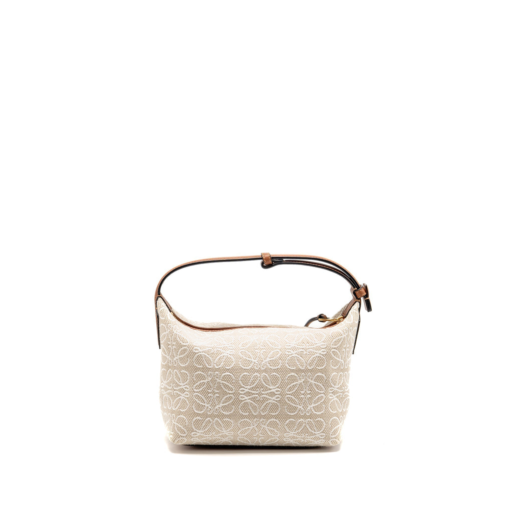 loewe-small-cubi-bag-anagram-jacquard-calfskin-beige-brown-ghw-1