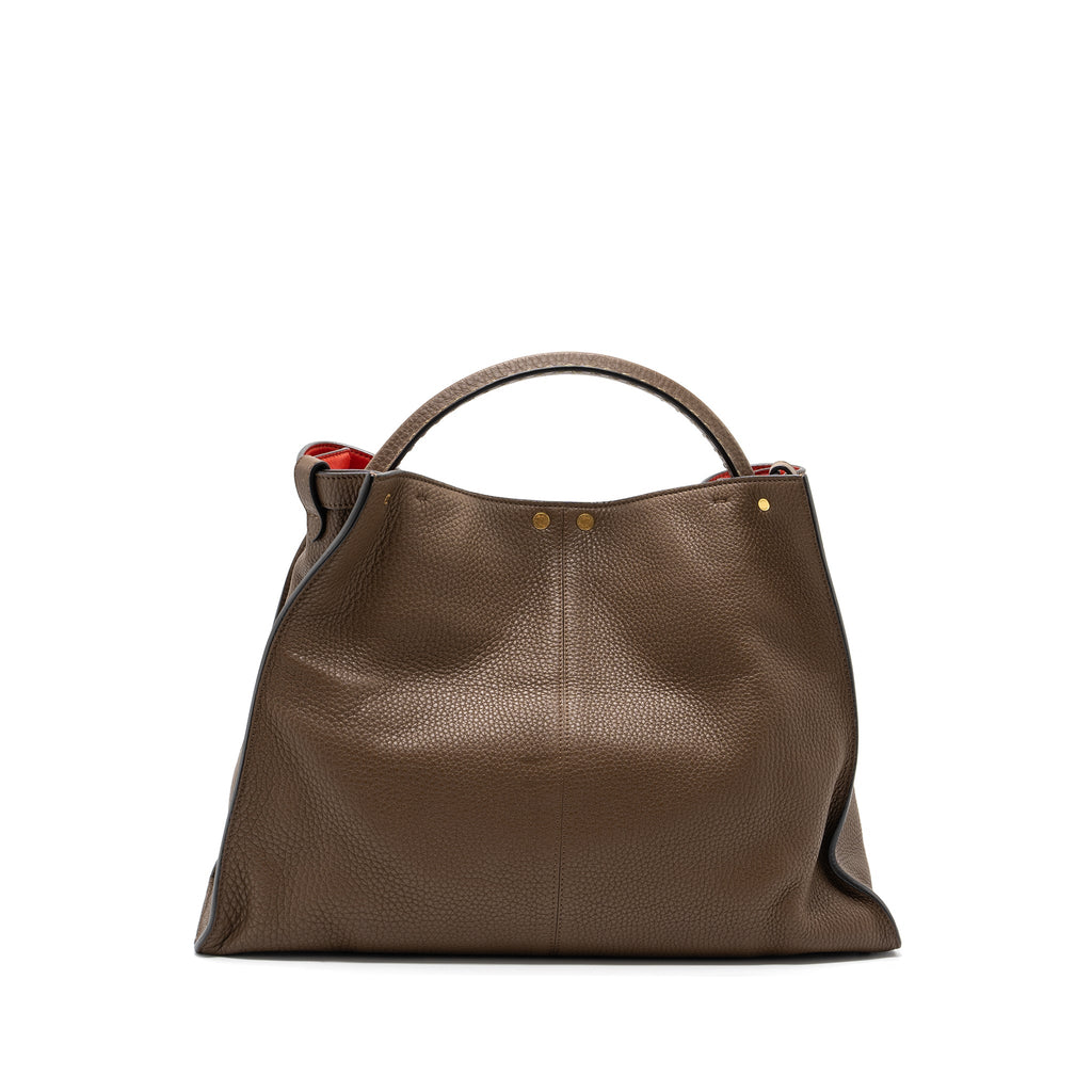 fendi-peekaboo-x-lite-roma-amor-handle-bag-calf-leather-brown-pink-red