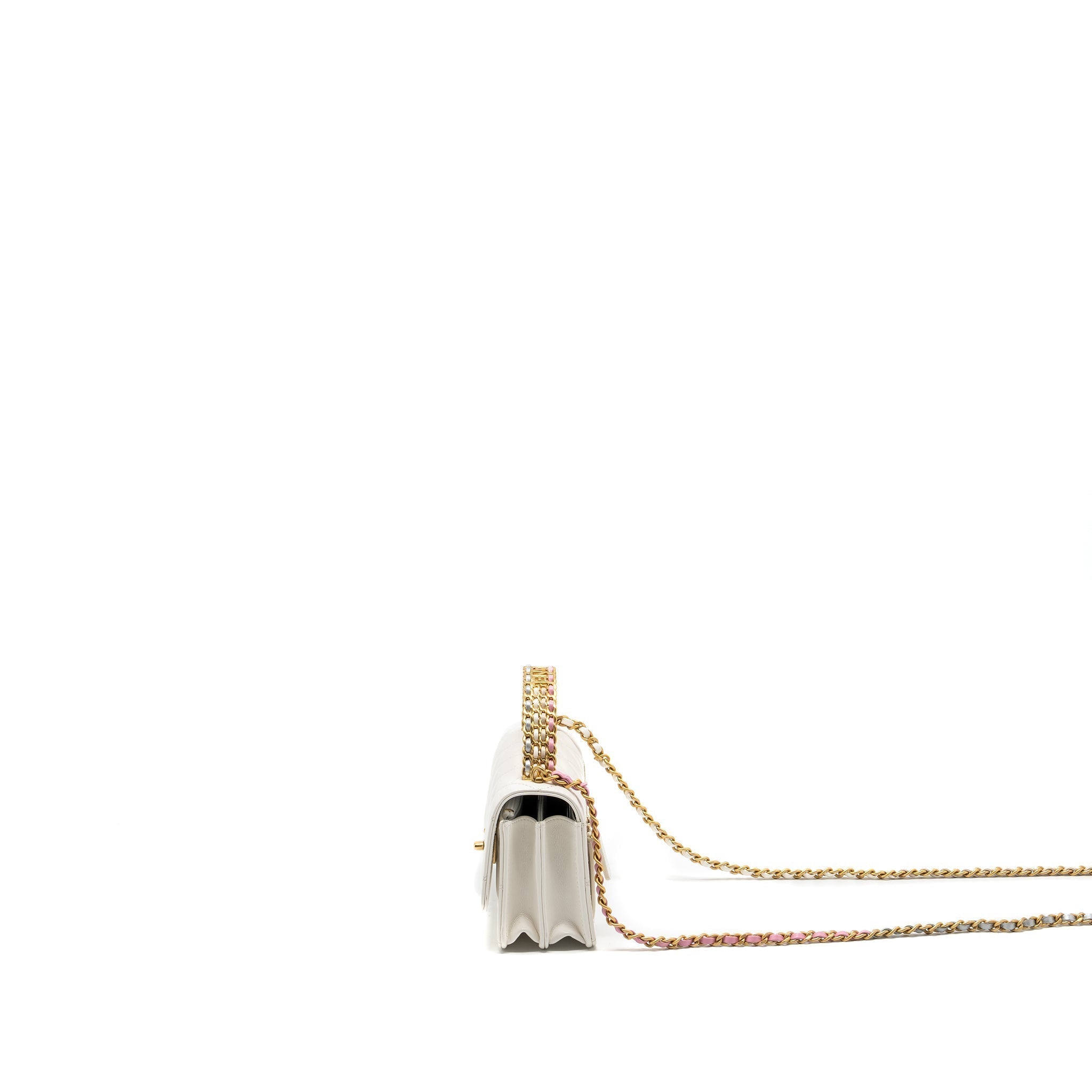 chanel-23p-rainbow-letter-handle-mini-wallet-on-chain-calfskin-white-ghwmicrochip