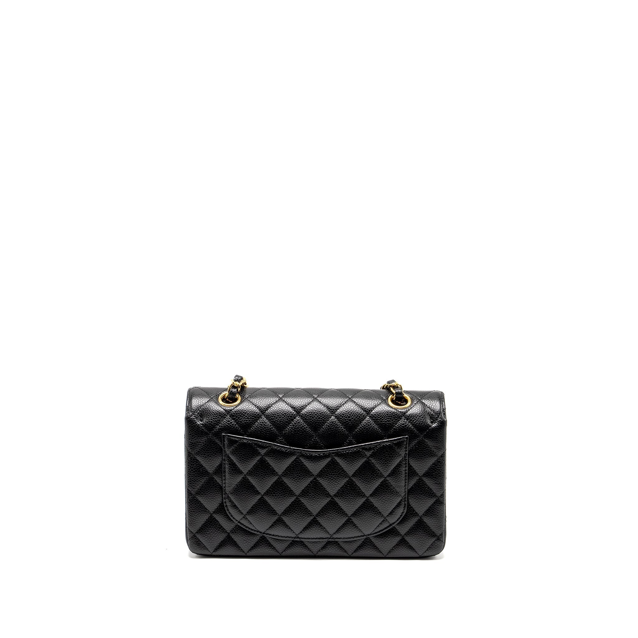 chanel-small-classic-double-flap-bag-caviar-black-ghwmicrochip-1