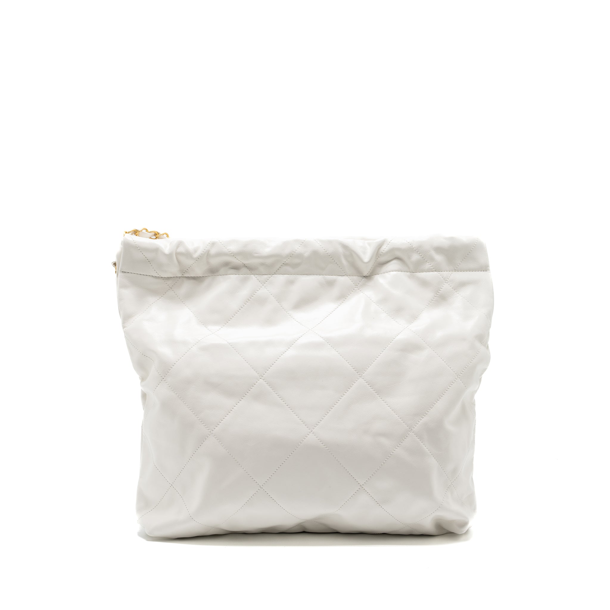 chanel-medium-22-bag-gold-letter-shiny-calfskin-white-ghw-microchip-copy