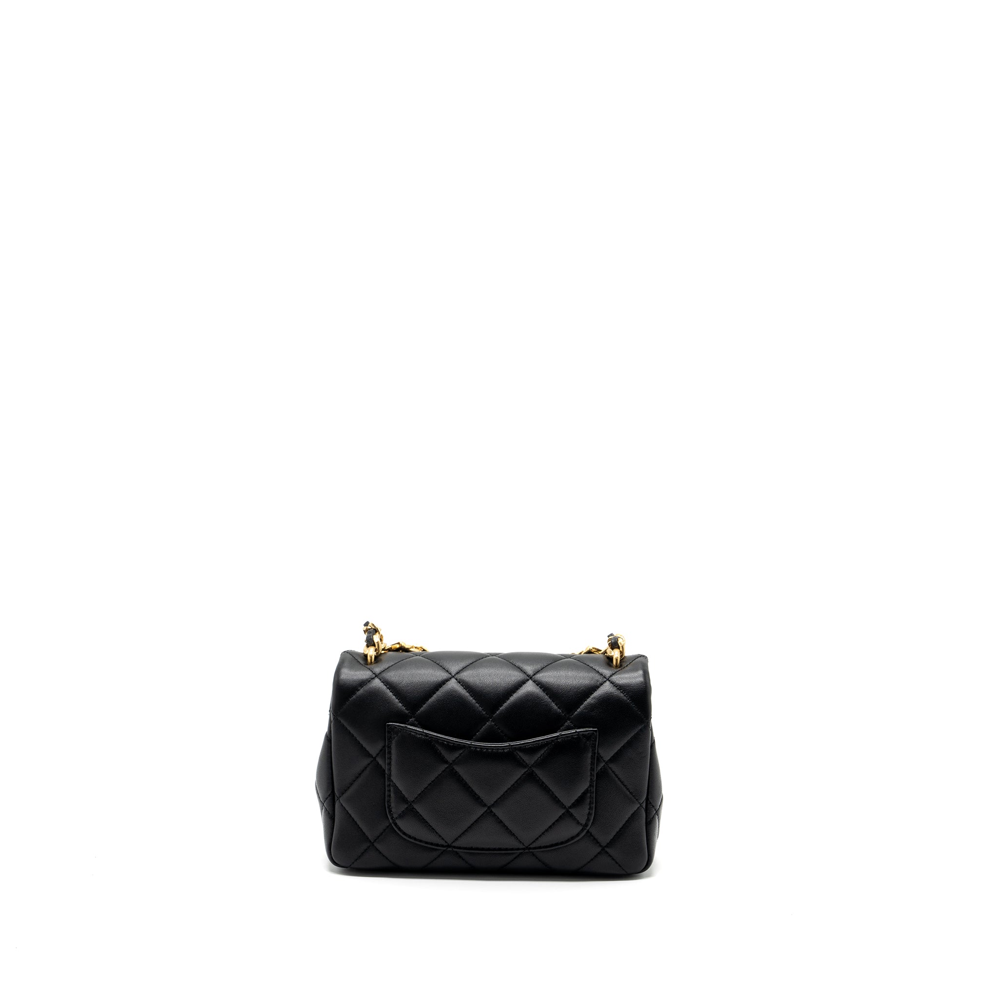 chanel-logo-chain-handle-flap-bag-lambskin-black-ghwmicrochip