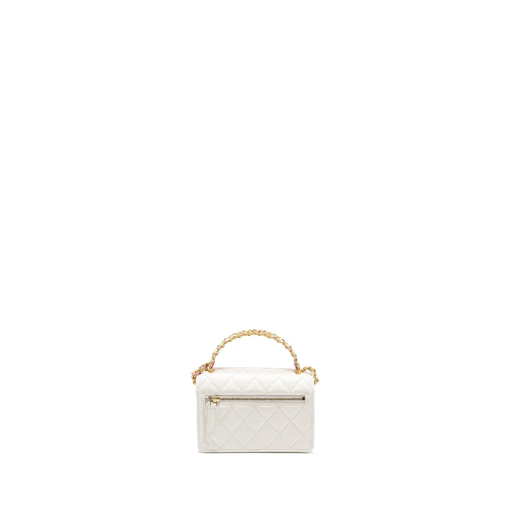 chanel-23p-rainbow-letter-handle-mini-wallet-on-chain-calfskin-white-ghwmicrochip