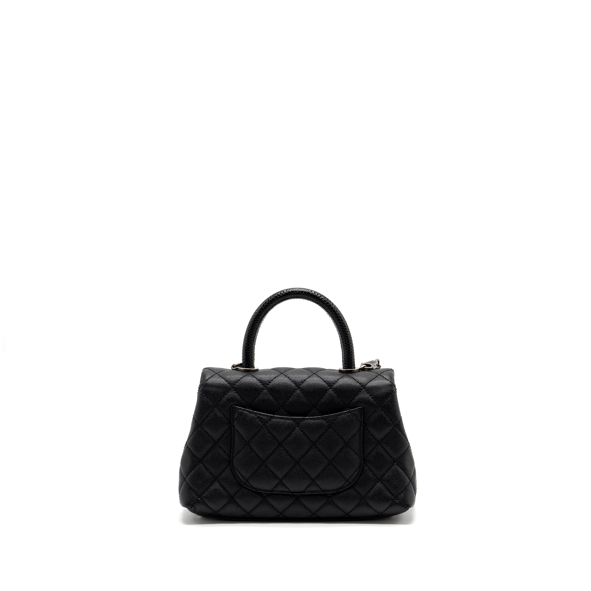 chanel-small-coco-handle-caviar-black-lghw-microchip-9
