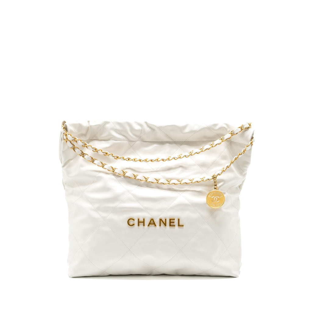 chanel-medium-22-bag-gold-letter-shiny-calfskin-white-ghw-microchip-copy