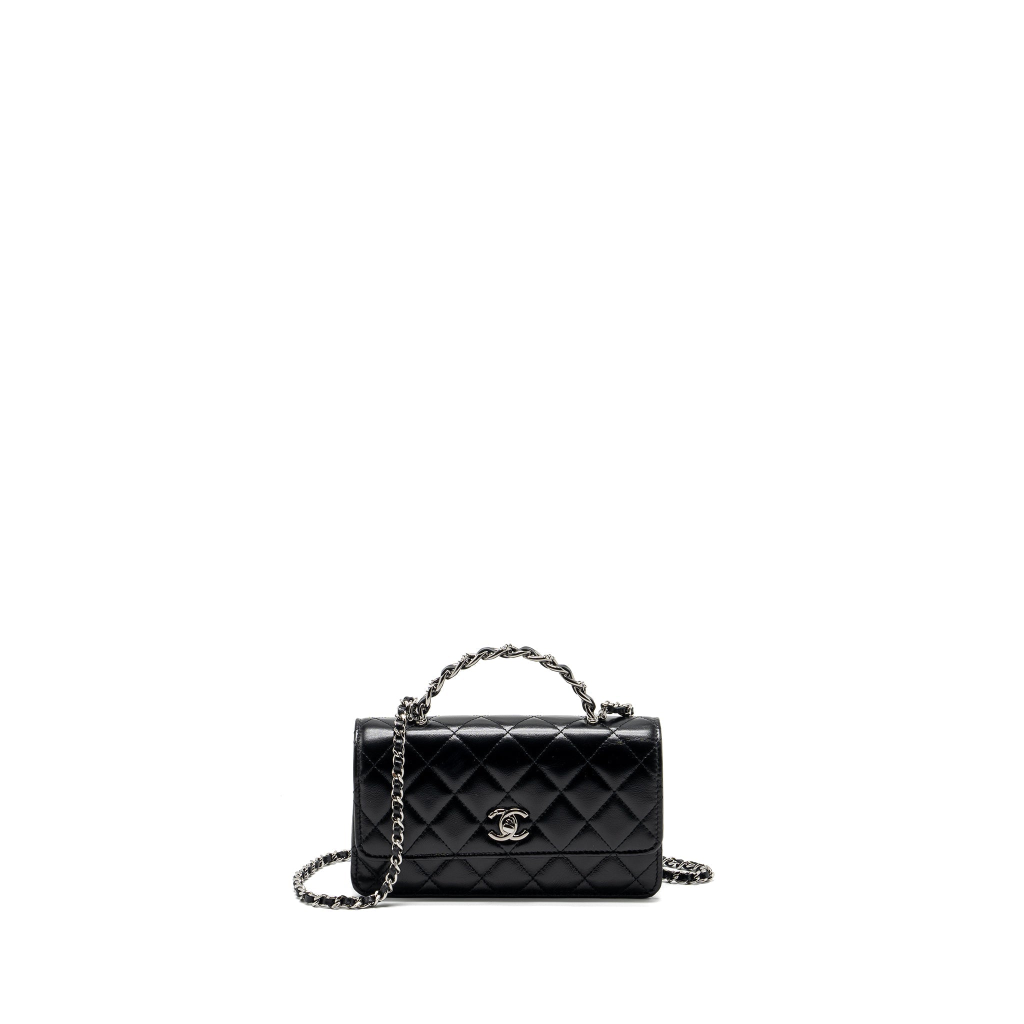 chanel-crystal-top-handle-mini-flap-bag-calfskin-black-with-black-hardware-microchip