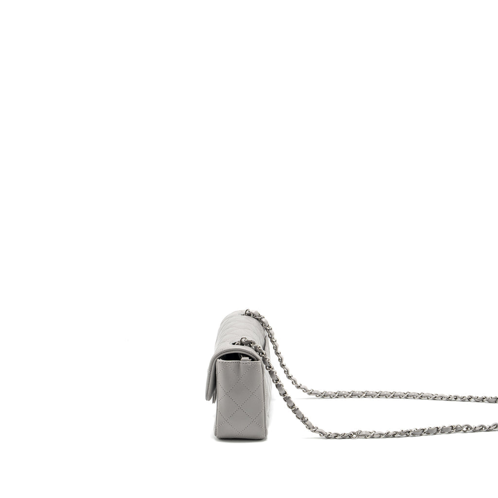 chanel-mini-rectangular-flap-bag-lambskin-light-grey-shwmicrochip