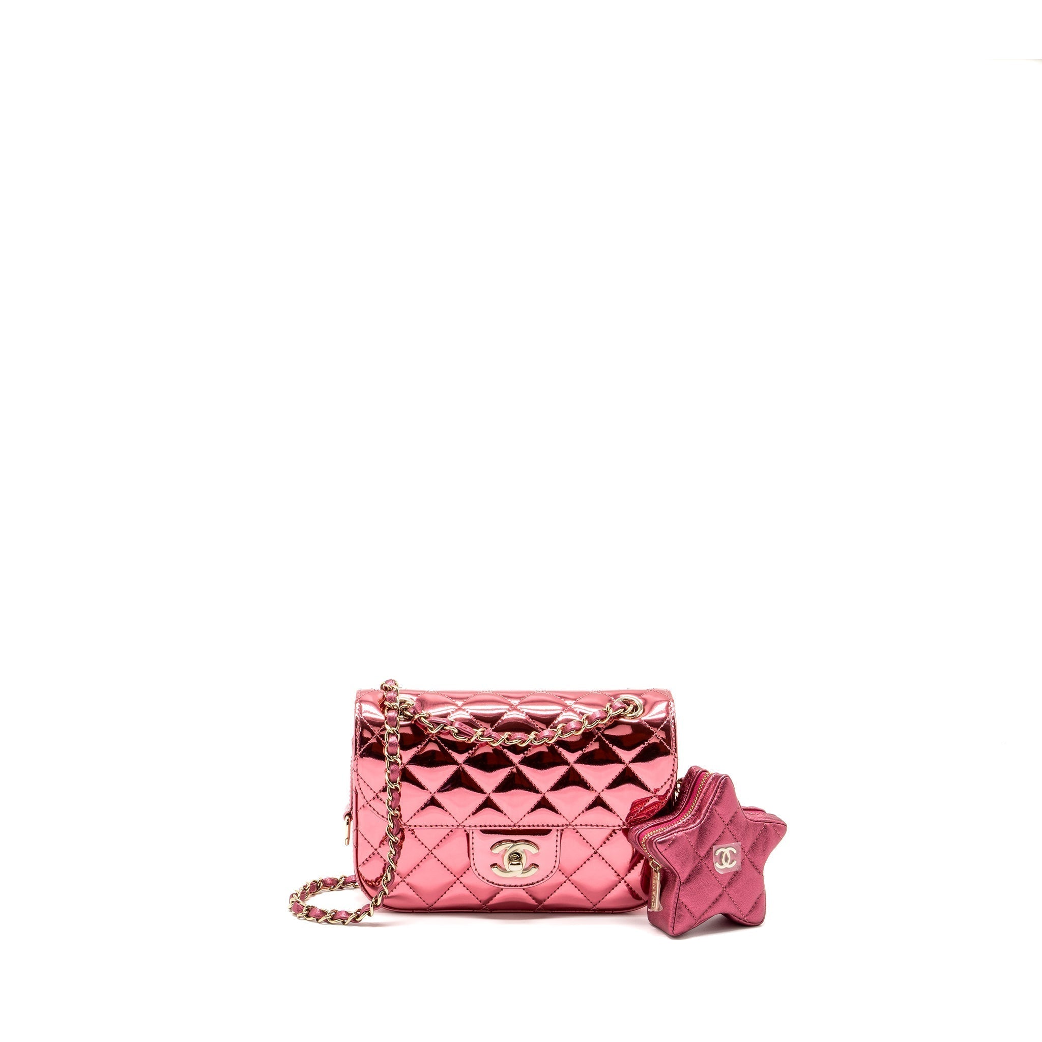 chanel-24c-mini-flap-bag-with-star-coin-purse-patent-calfskin-metallic-pink-lghw-microchip-copy