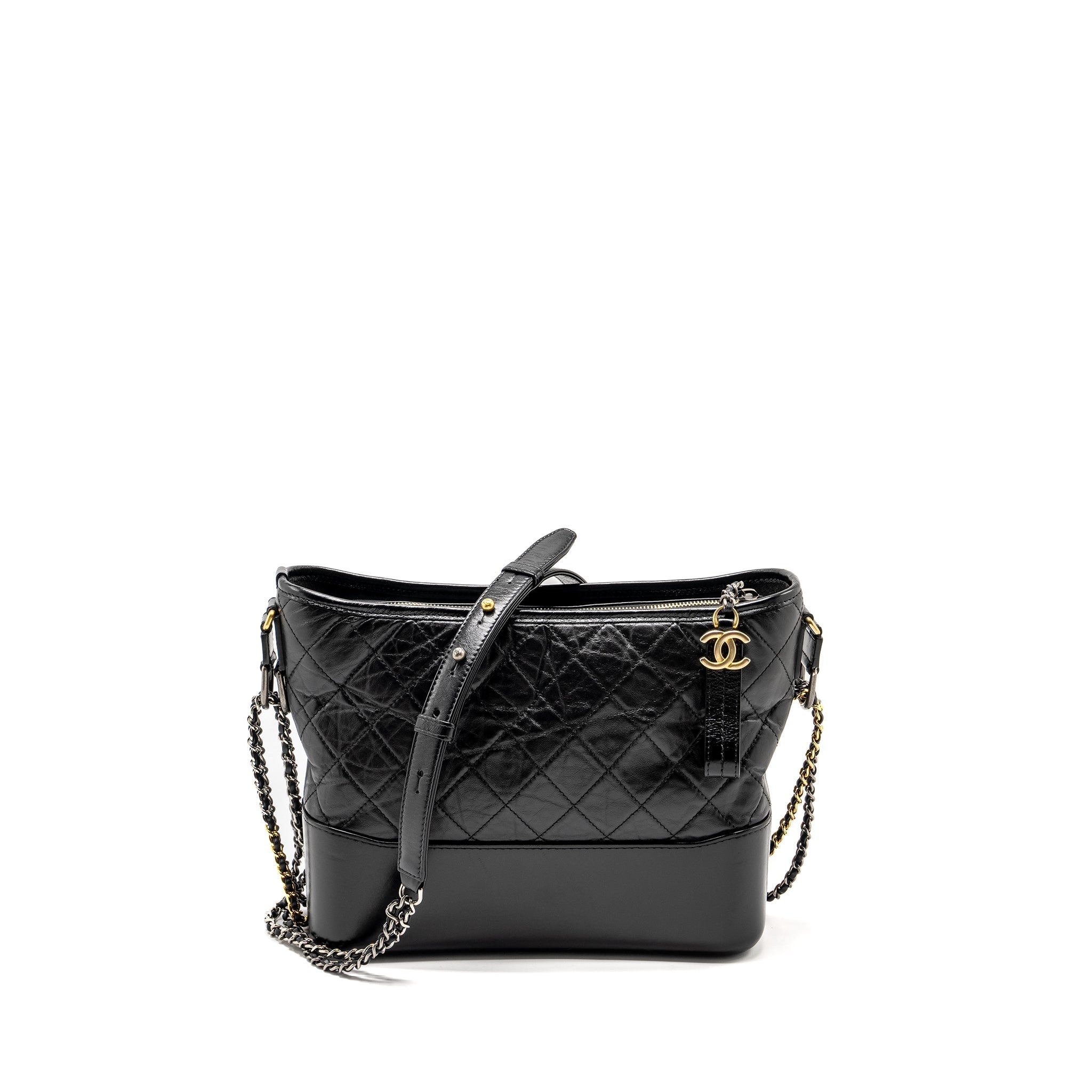 chanel-gabrielle-hobo-bag-calfskin-black-multicolour-hardware