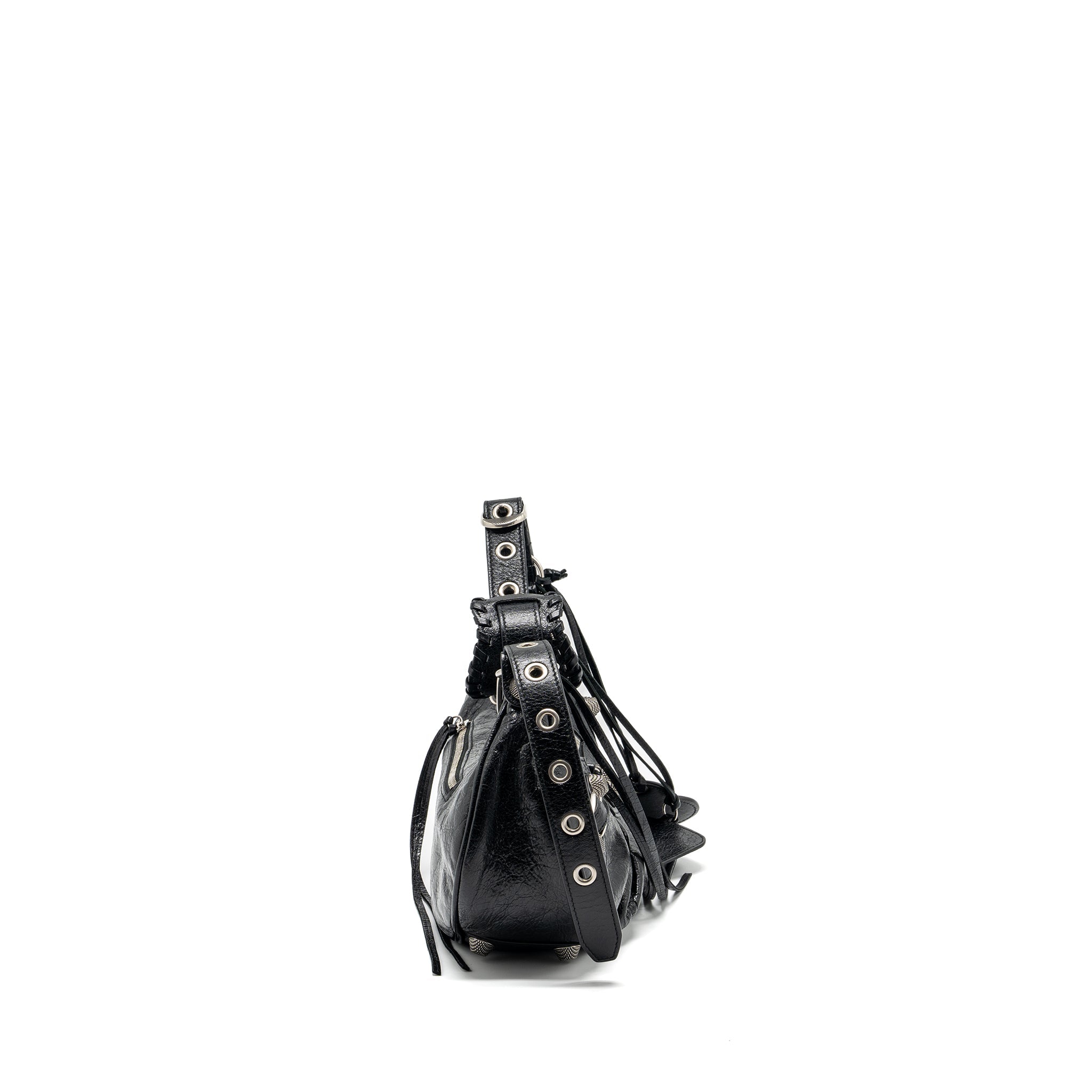 balenciaga-le-cargole-small-shoulder-bag-lambskin-black-shw-1