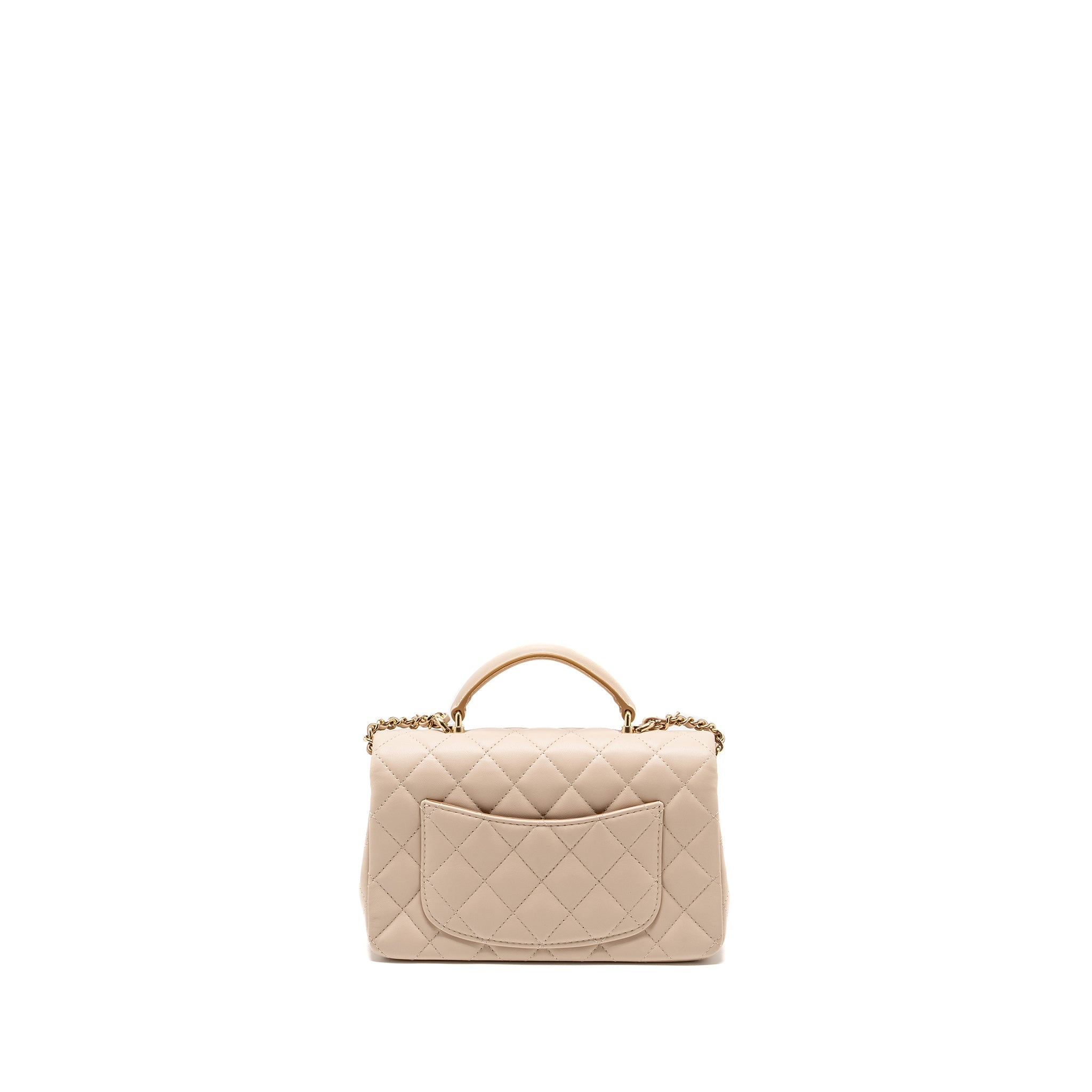 chanel-top-handle-mini-rectangular-flap-bag-lambskin-ecru-dark-beige-lghwmicrochip-copy-1