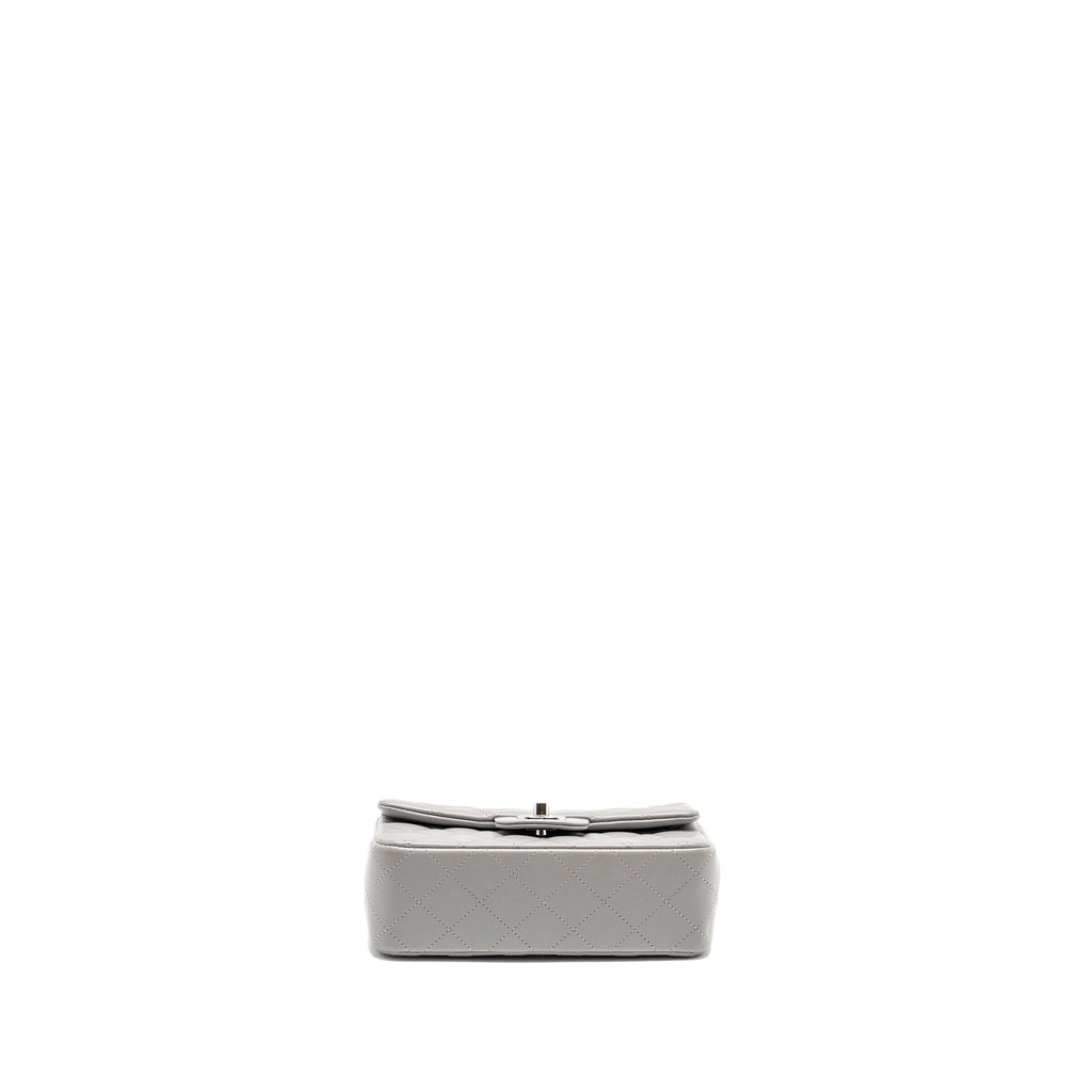chanel-mini-rectangular-flap-bag-lambskin-light-grey-shwmicrochip