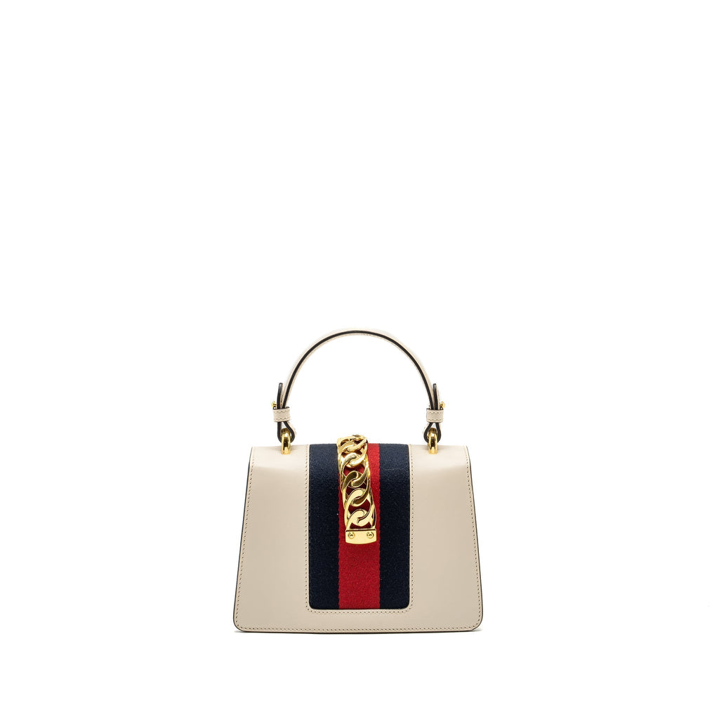 gucci-mini-sylvie-top-handle-bag-calfskin-white-ghw