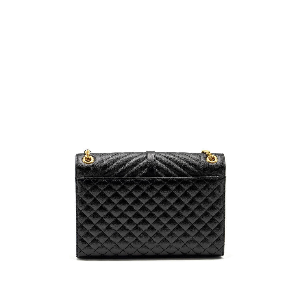 saint-laurent-large-envelope-bag-calfskin-black-ghw