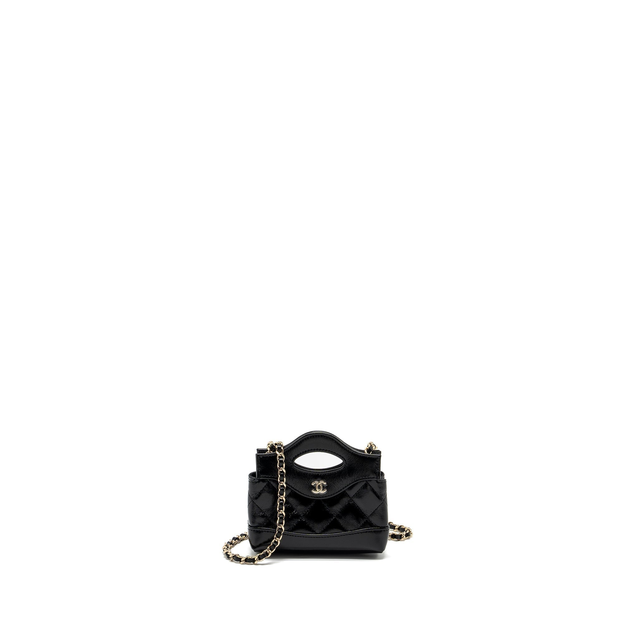 chanel-24s-31-mini-clutch-with-chain-shiny-lambskin-black-lghw-microchip