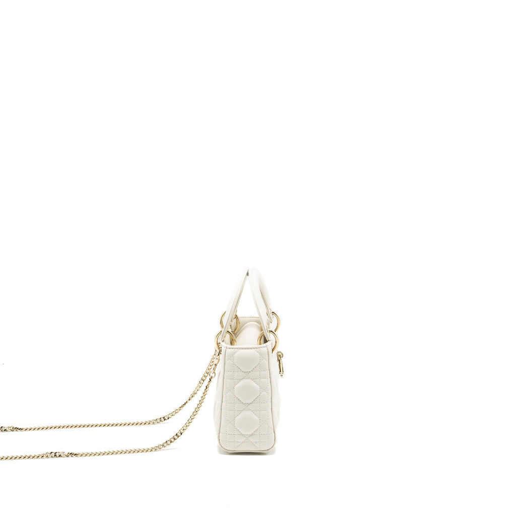 dior-mini-lady-dior-lambskin-white-lghw