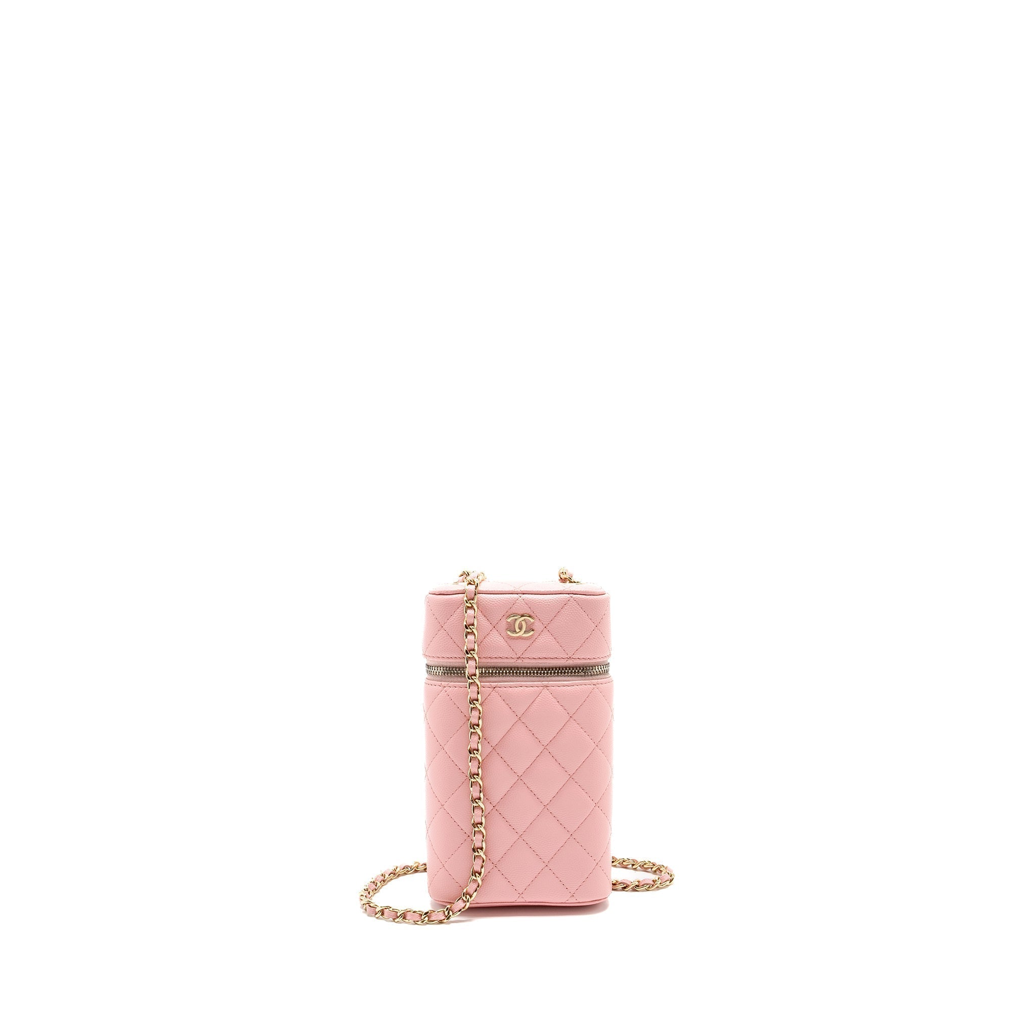 chanel-vanity-phone-holder-with-chain-caviar-pink-lghw