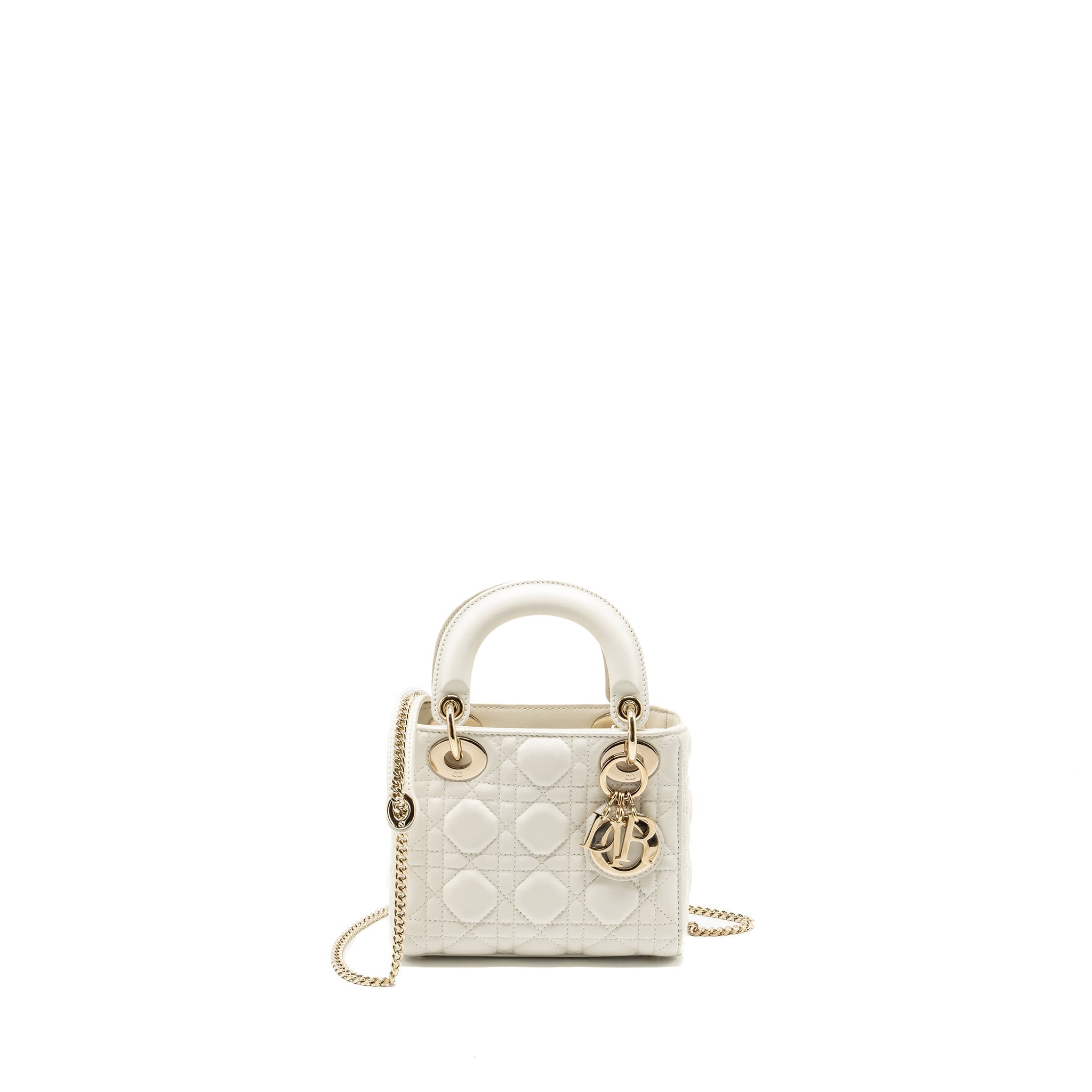 dior-mini-lady-dior-lambskin-white-lghw