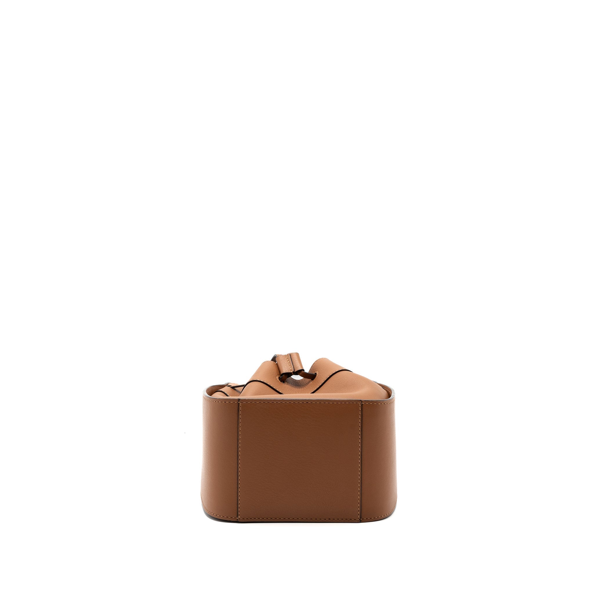loewe-mini-hammock-drawstring-calfskin-tan-shw