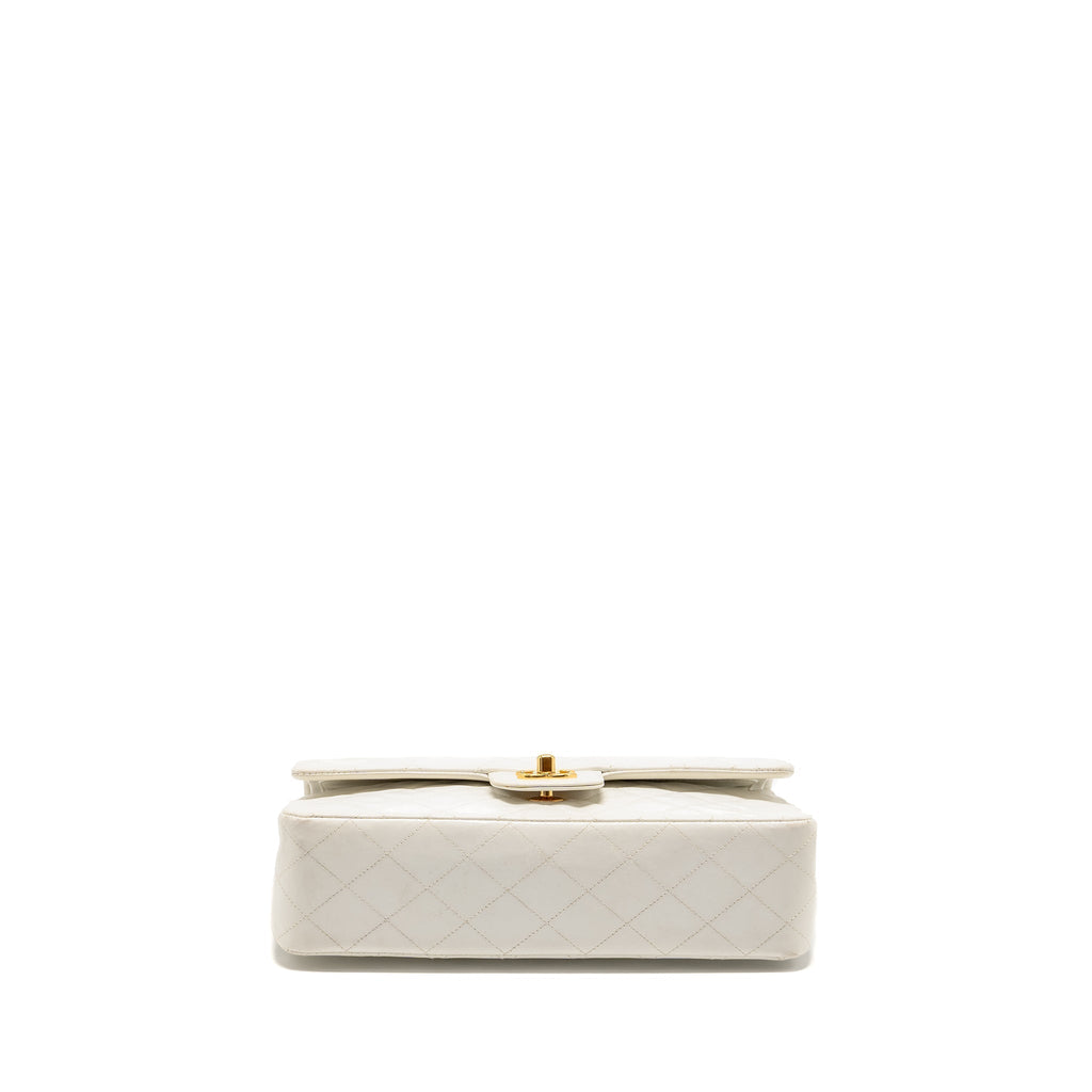 chanel-vintage-medium-classic-double-flap-bag-white-lambskin-ghw